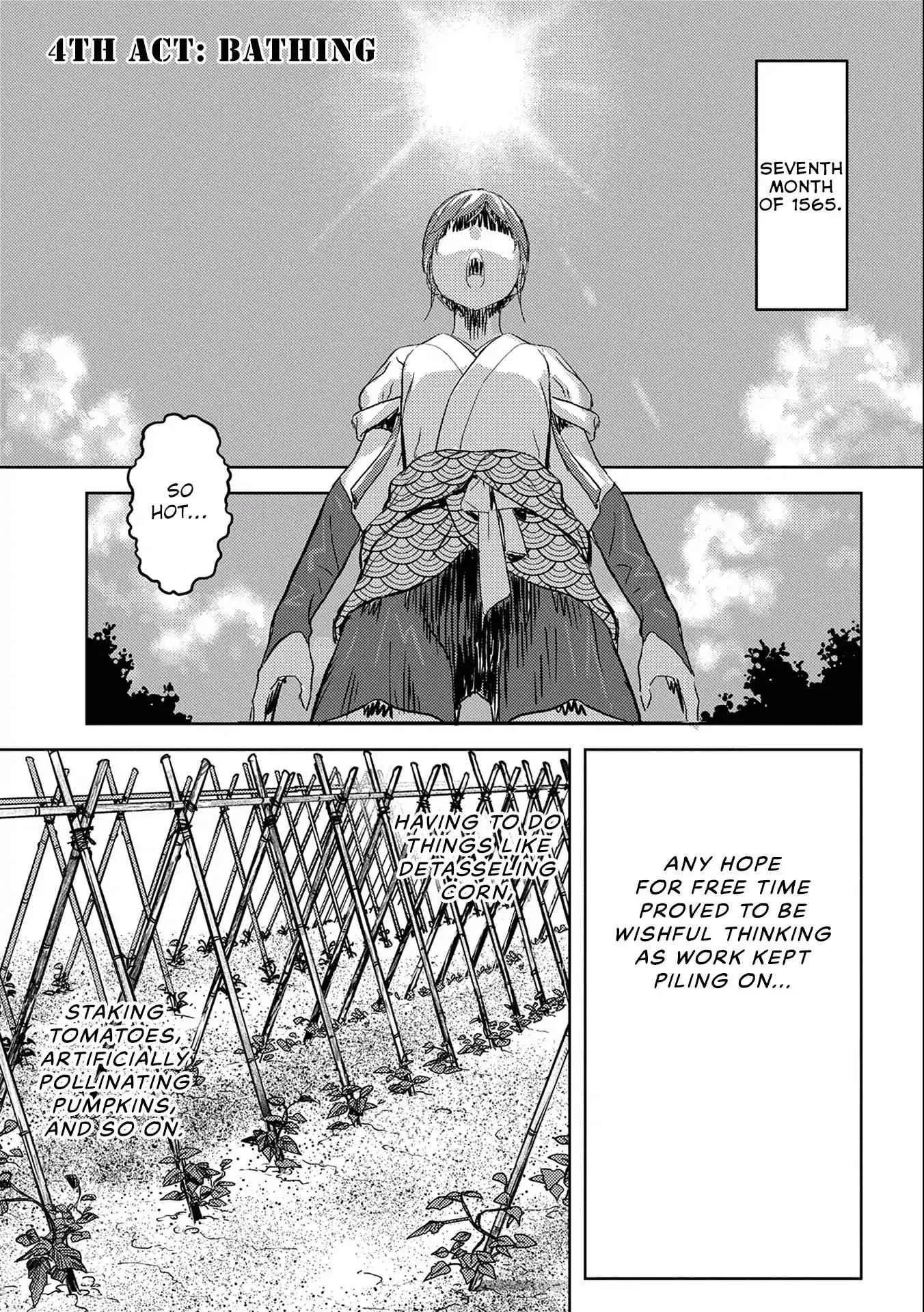 Sengoku Komachi Kuroutan: Noukou Giga Chapter 4 page 2