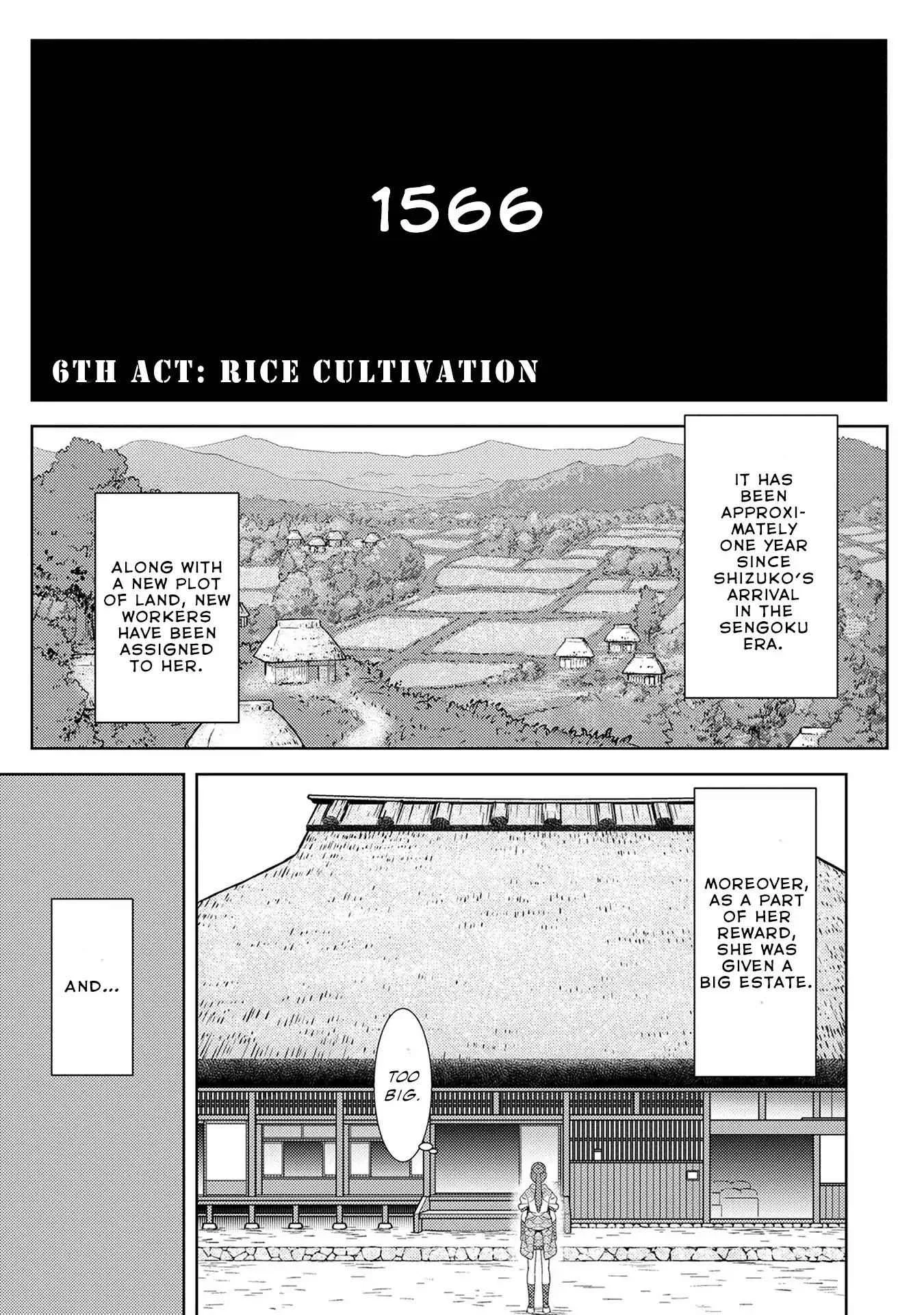 Sengoku Komachi Kuroutan: Noukou Giga Chapter 6 page 5