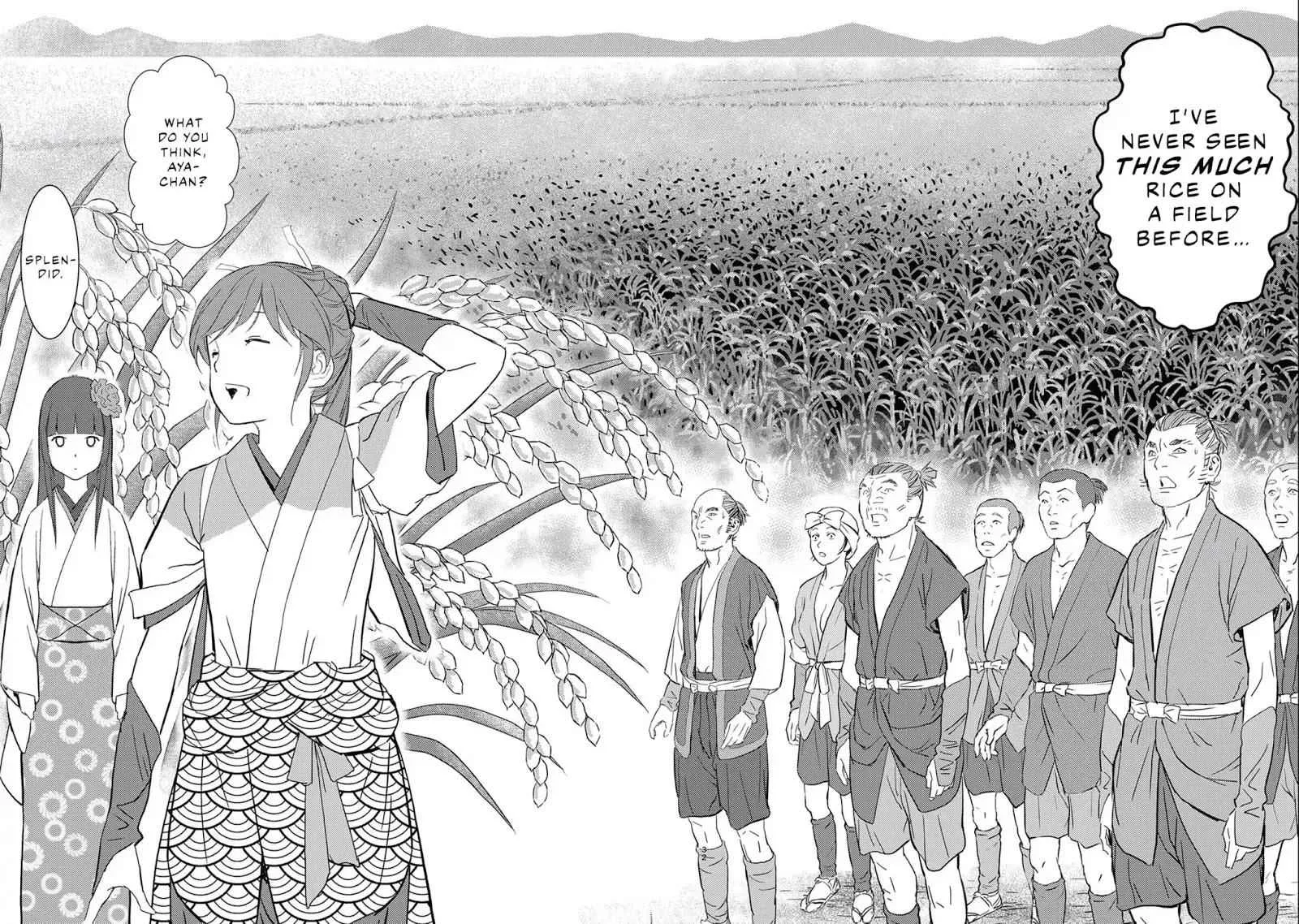 Sengoku Komachi Kuroutan: Noukou Giga Chapter 6 page 35