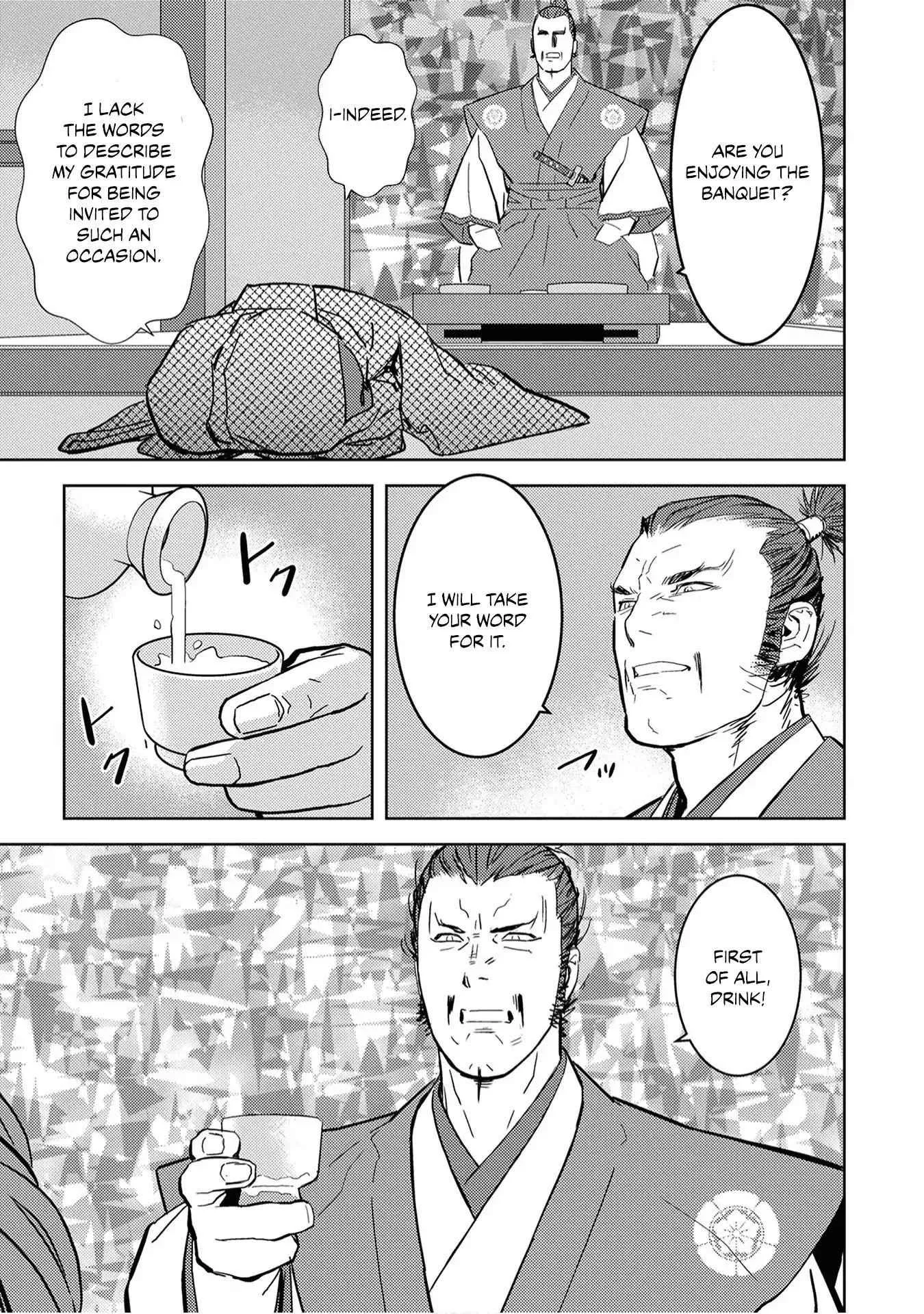 Sengoku Komachi Kuroutan: Noukou Giga Chapter 10 page 17