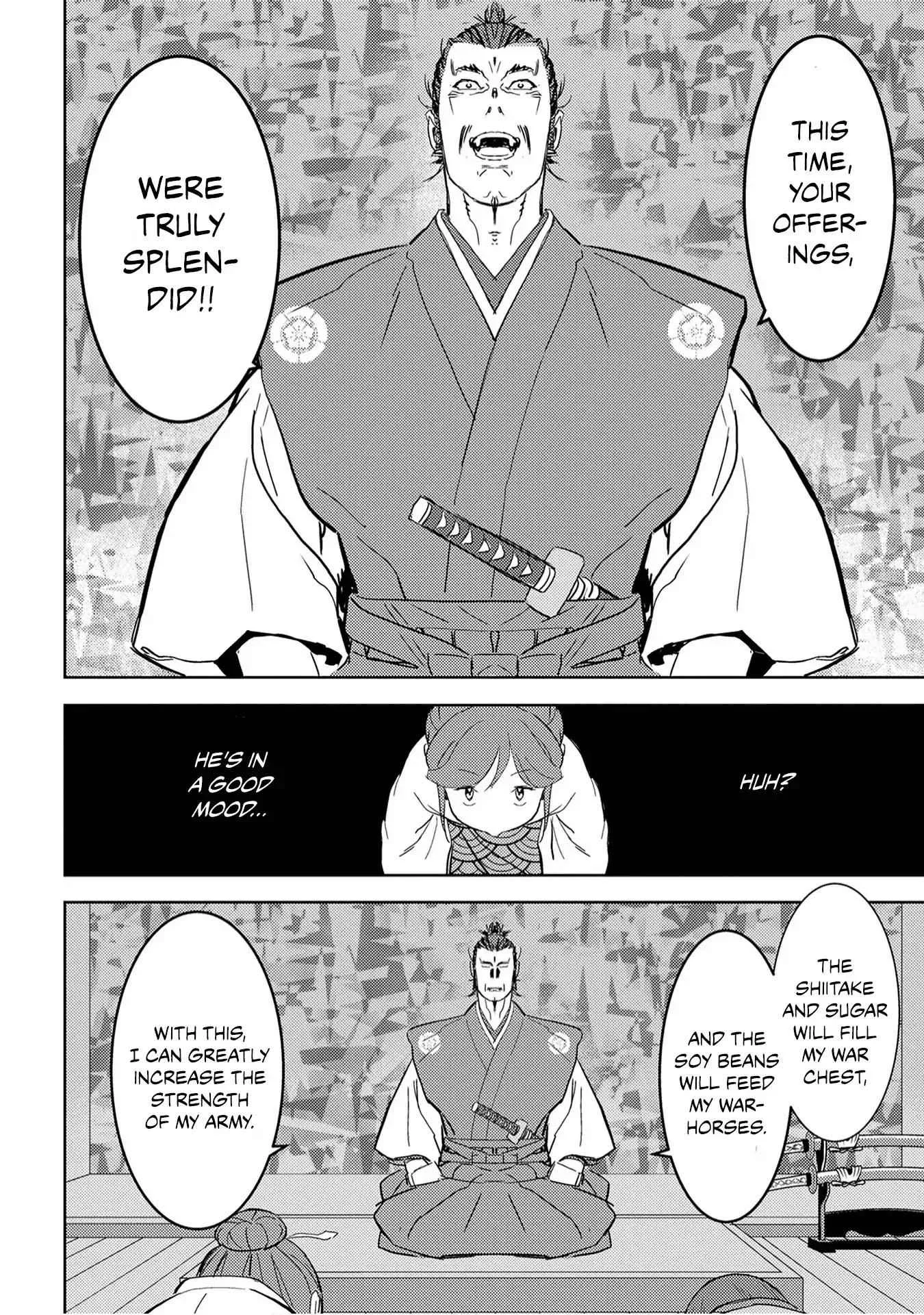 Sengoku Komachi Kuroutan: Noukou Giga Chapter 9 page 13