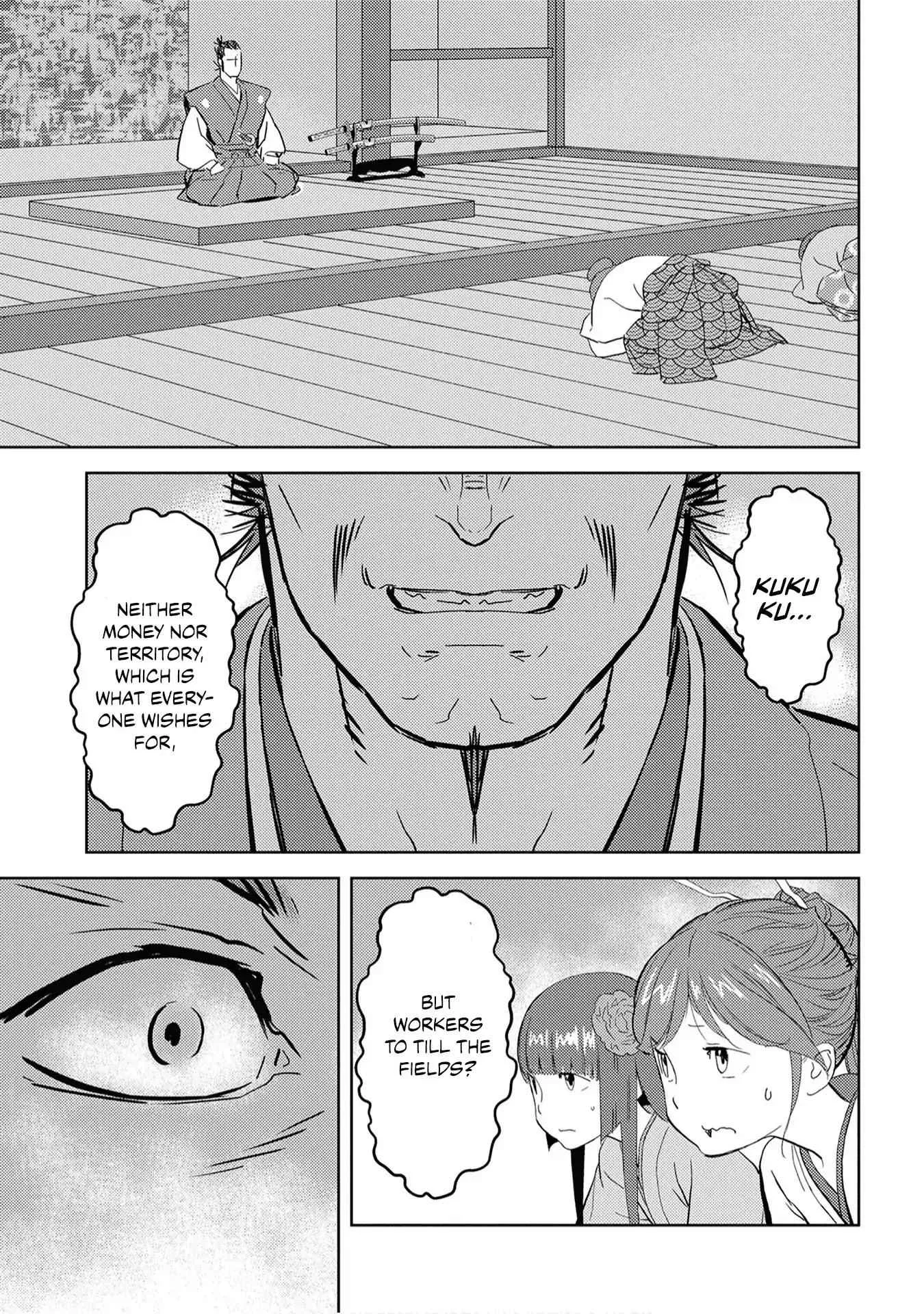 Sengoku Komachi Kuroutan: Noukou Giga Chapter 9 page 20