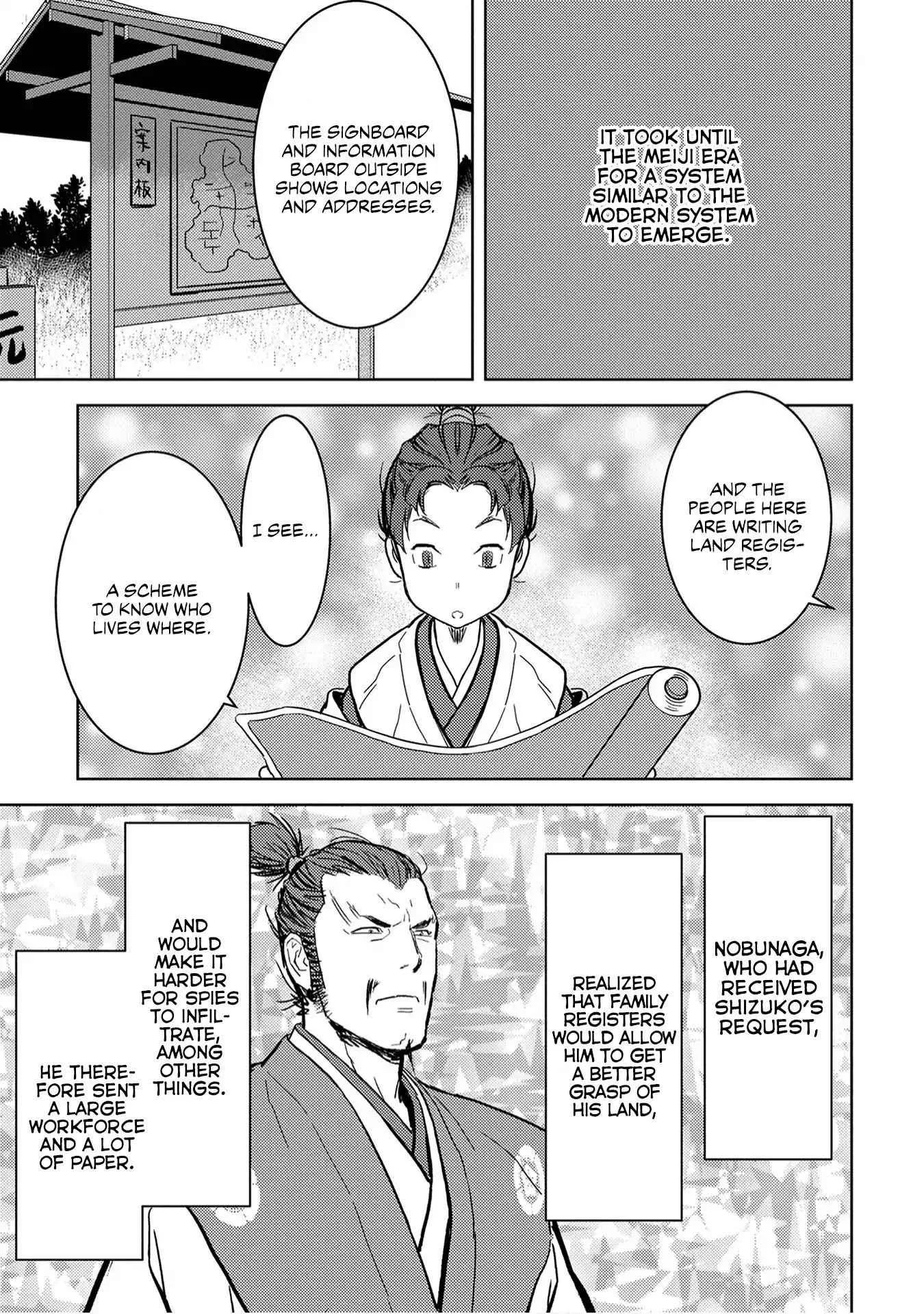 Sengoku Komachi Kuroutan: Noukou Giga Chapter 11 page 34
