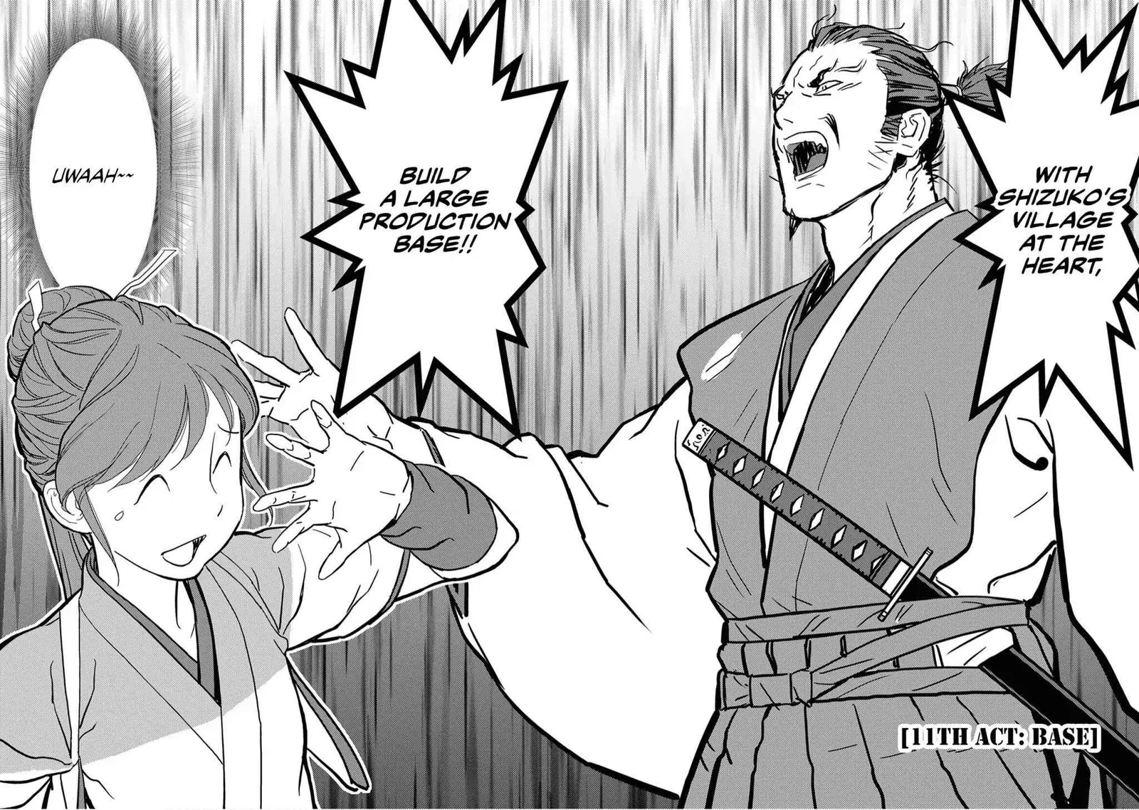Sengoku Komachi Kuroutan: Noukou Giga Chapter 11 page 9