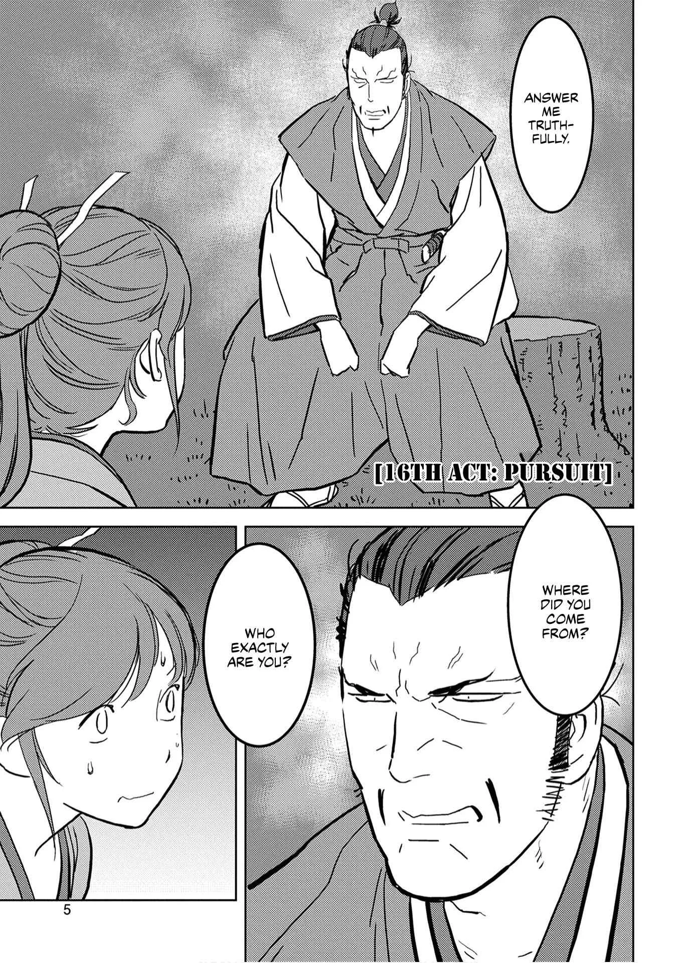 Sengoku Komachi Kuroutan: Noukou Giga Chapter 16 page 8