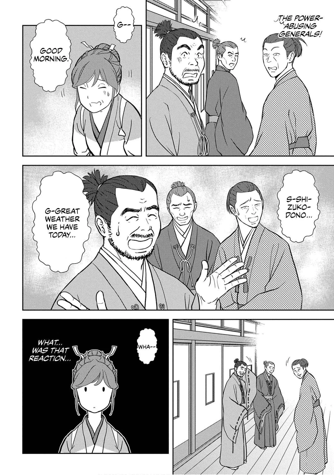 Sengoku Komachi Kuroutan: Noukou Giga Chapter 16 page 34