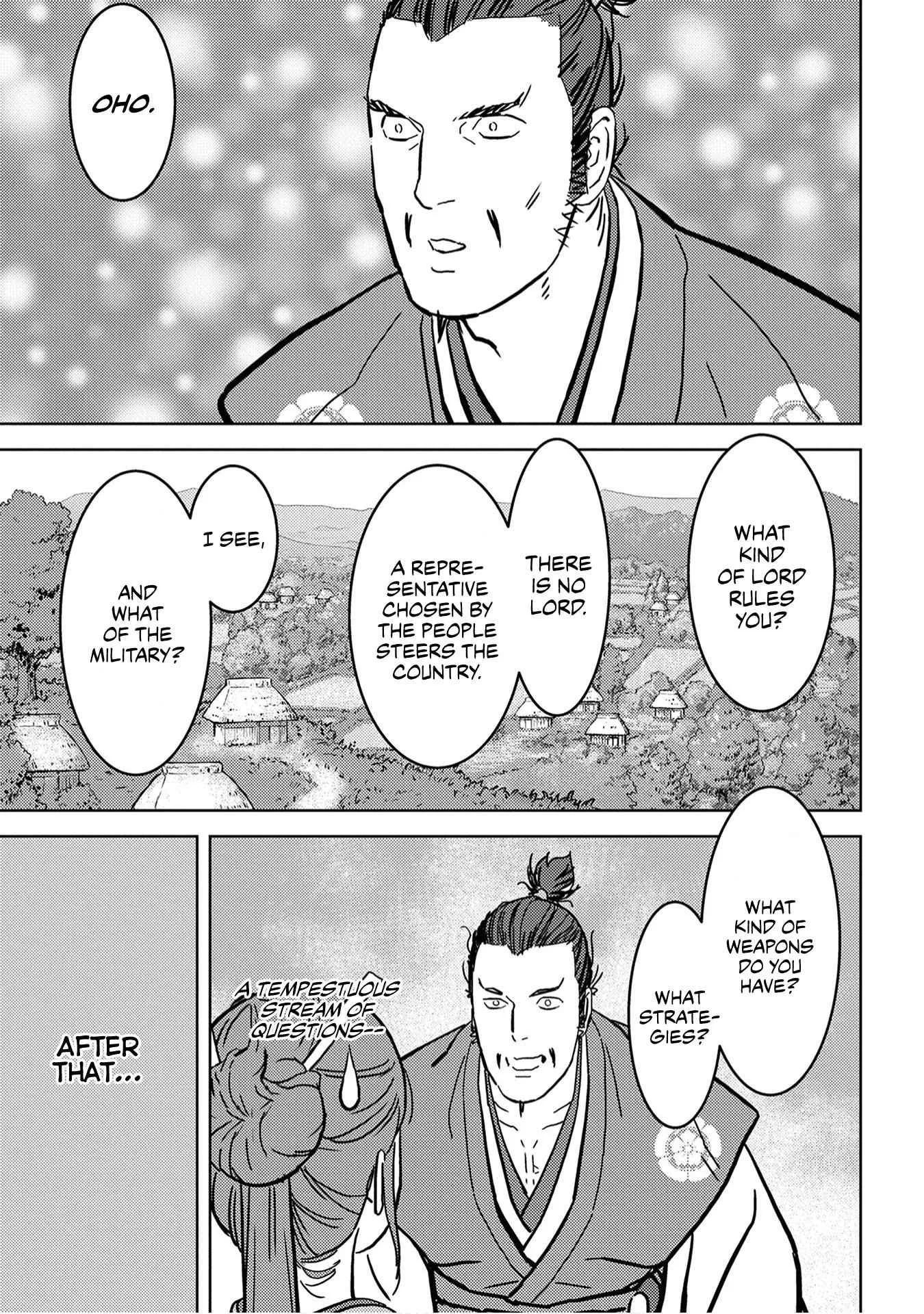 Sengoku Komachi Kuroutan: Noukou Giga Chapter 16 page 28