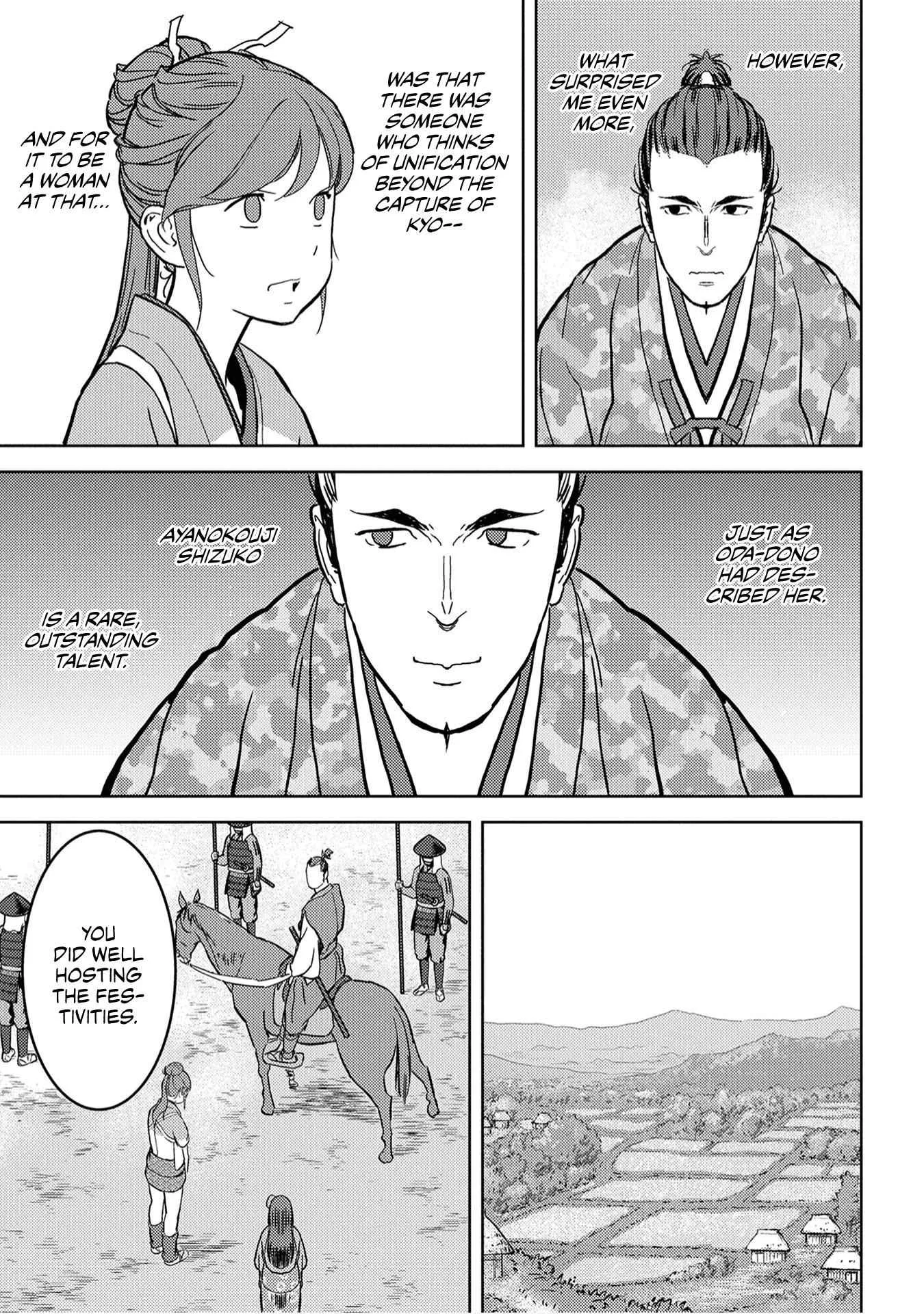 Sengoku Komachi Kuroutan: Noukou Giga Chapter 16 page 39