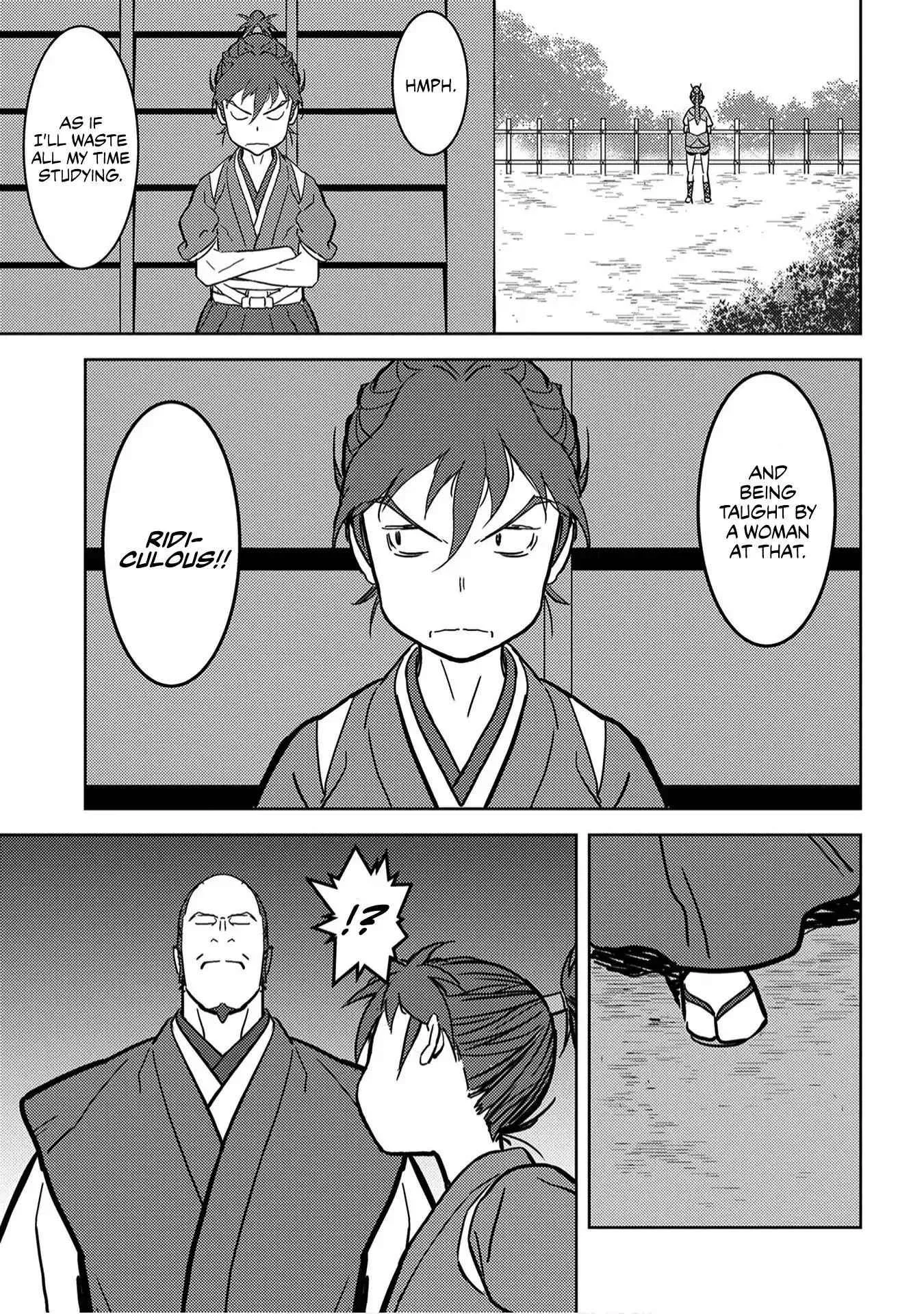 Sengoku Komachi Kuroutan: Noukou Giga Chapter 18 page 4
