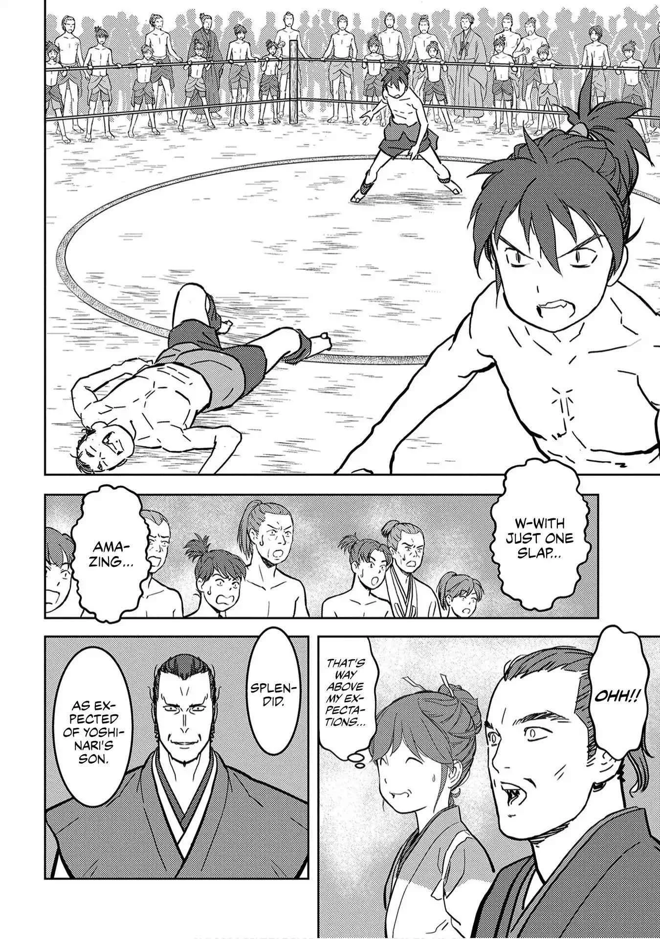 Sengoku Komachi Kuroutan: Noukou Giga Chapter 18 page 34