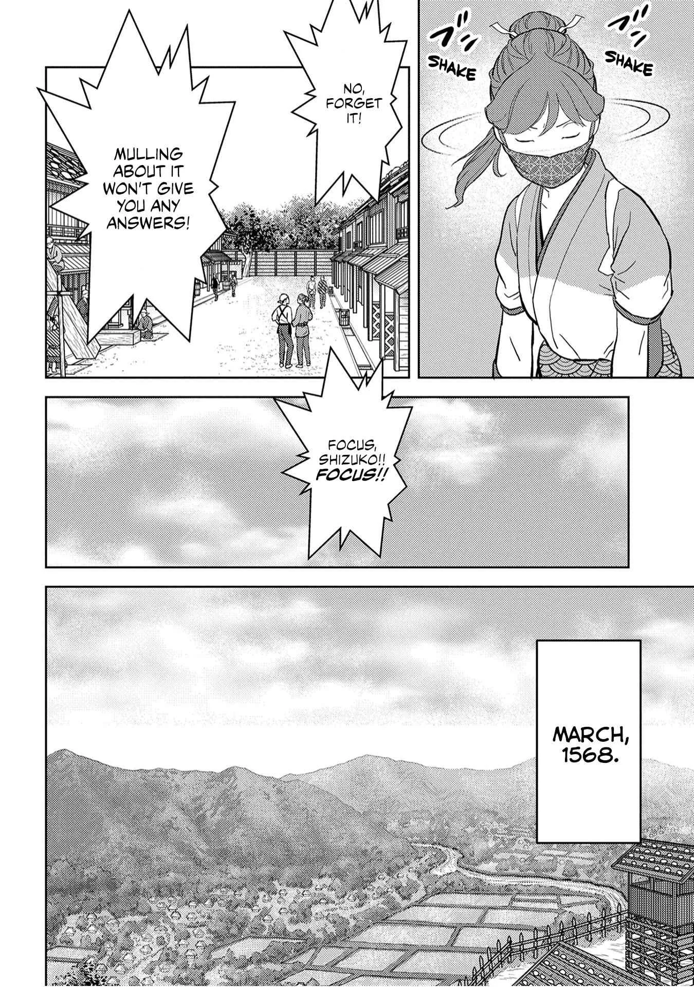 Sengoku Komachi Kuroutan: Noukou Giga Chapter 21 page 13