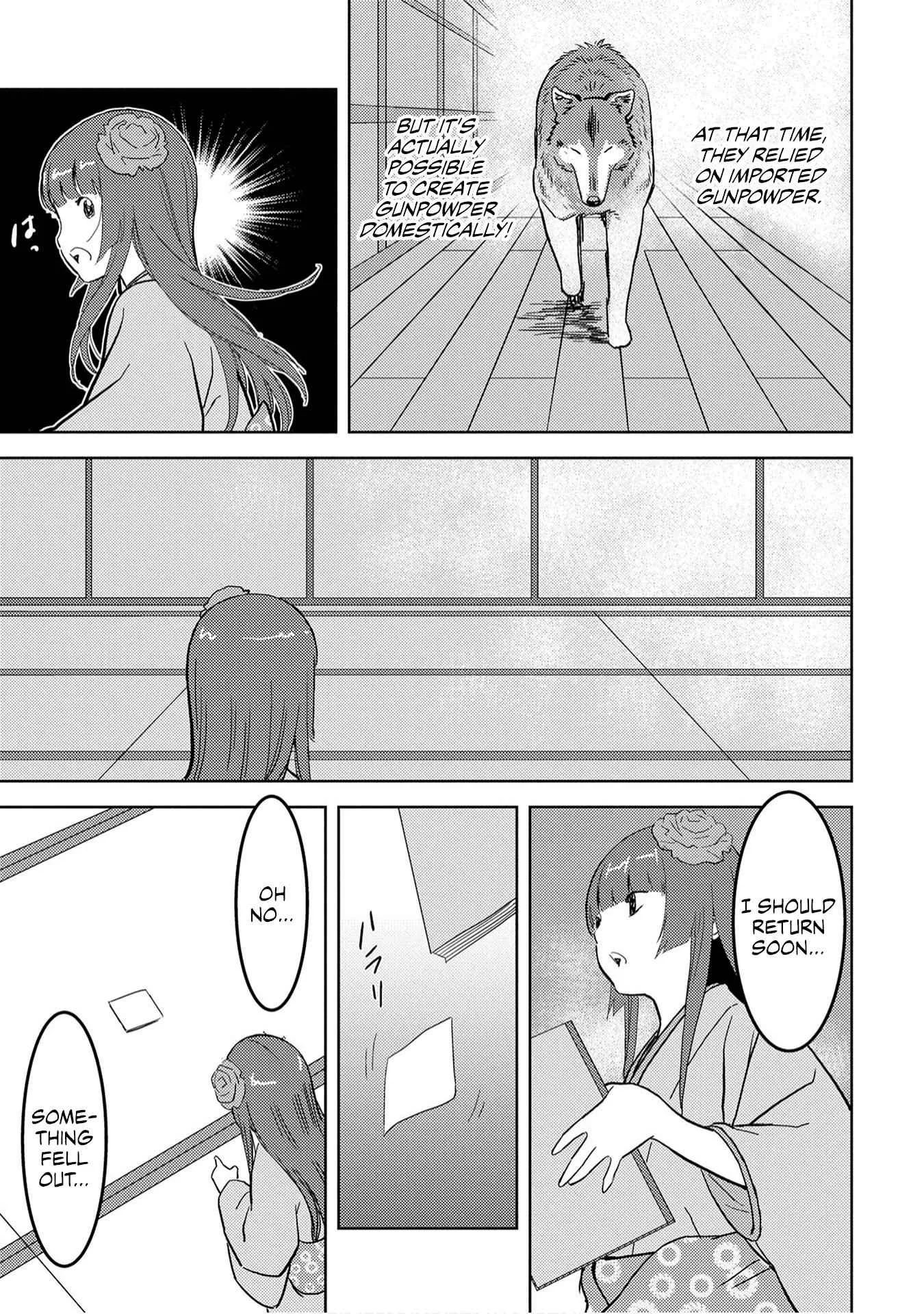 Sengoku Komachi Kuroutan: Noukou Giga Chapter 22 page 10