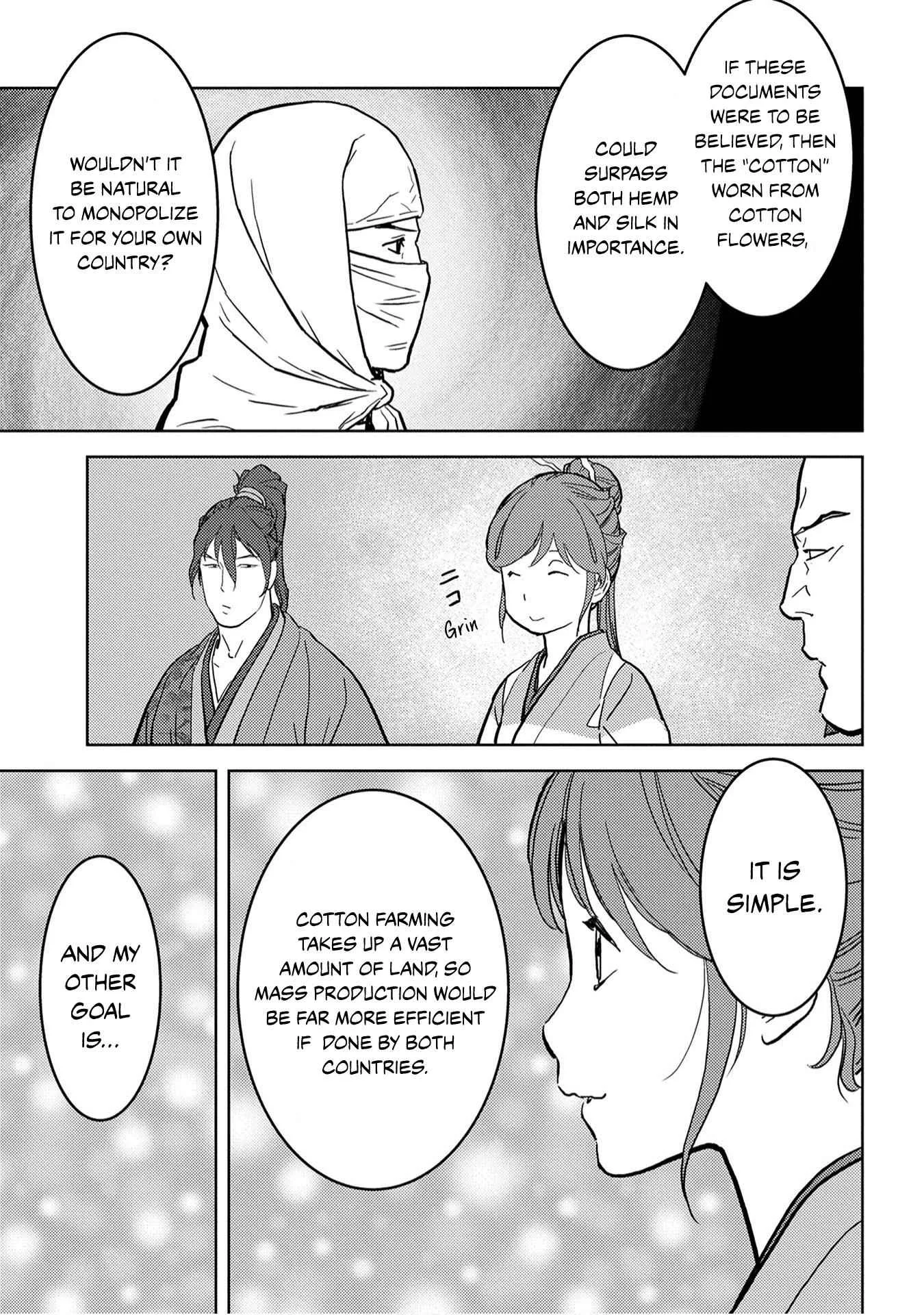 Sengoku Komachi Kuroutan: Noukou Giga Chapter 21 page 20