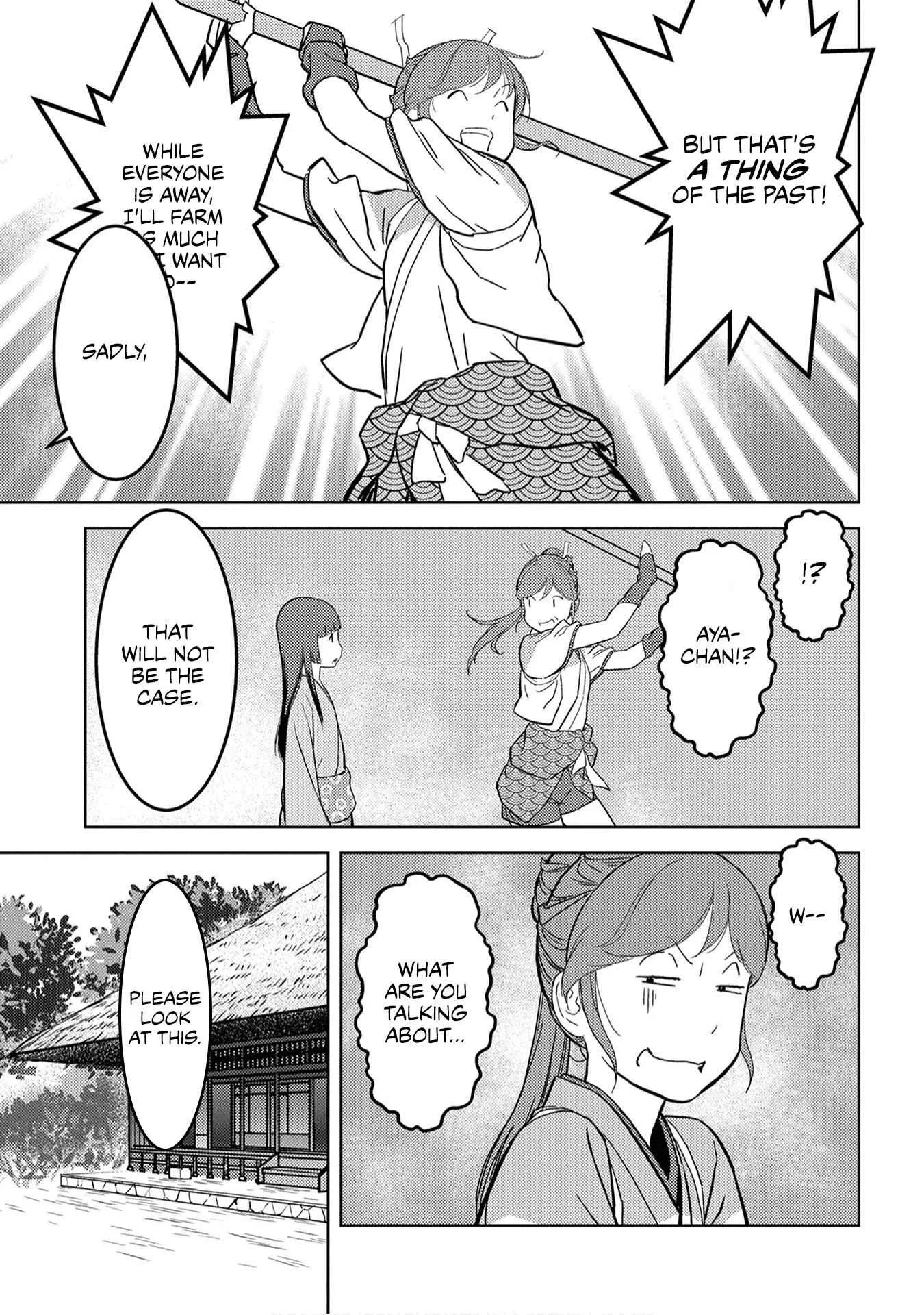 Sengoku Komachi Kuroutan: Noukou Giga Chapter 23 page 10