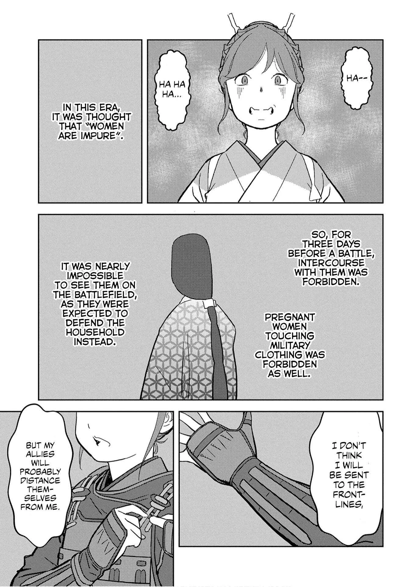 Sengoku Komachi Kuroutan: Noukou Giga Chapter 23 page 14