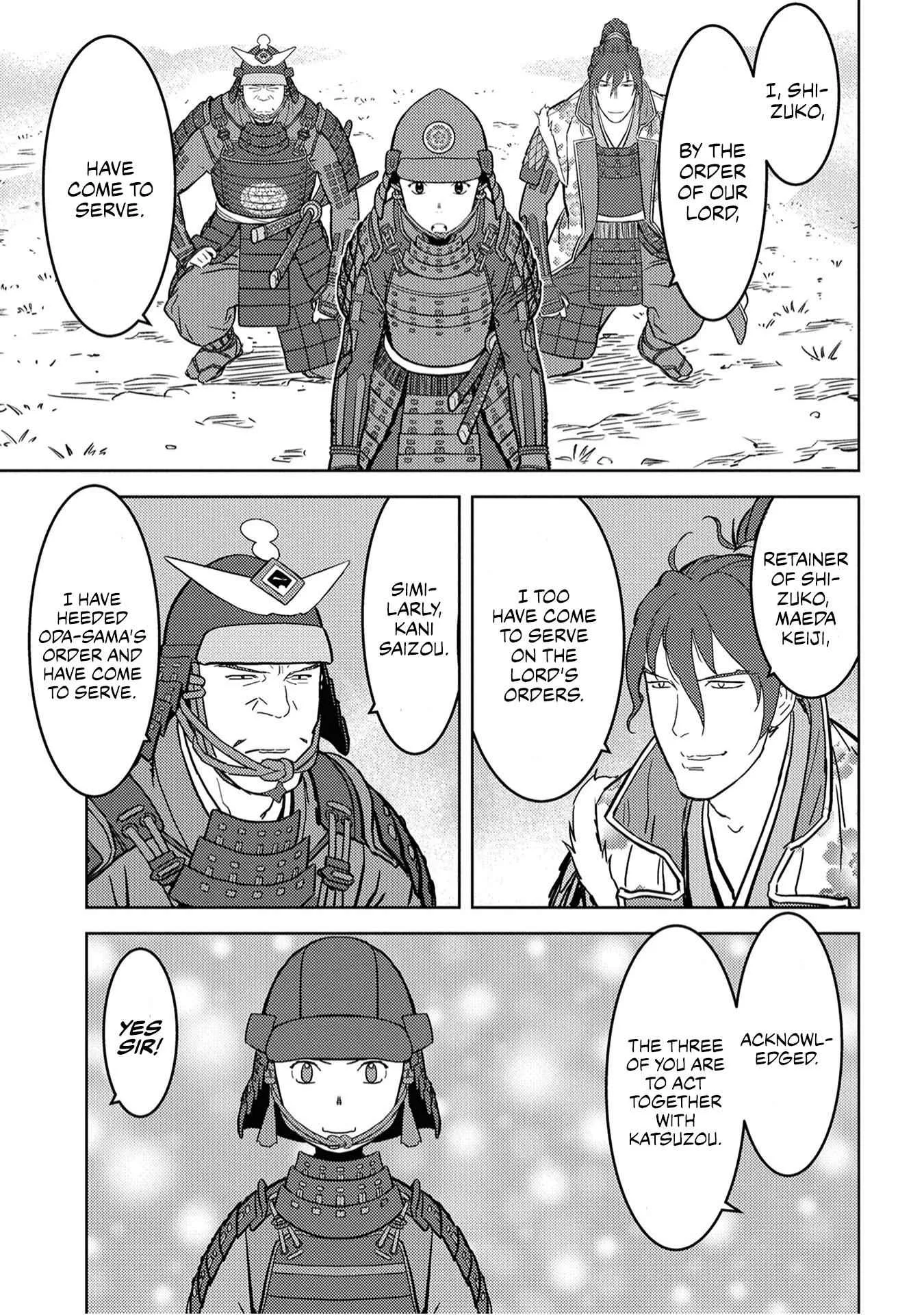 Sengoku Komachi Kuroutan: Noukou Giga Chapter 23 page 18