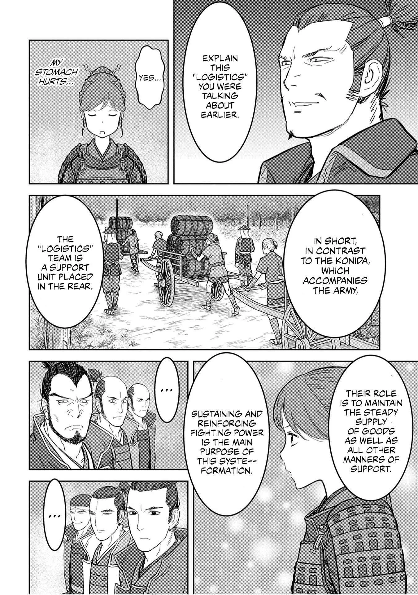 Sengoku Komachi Kuroutan: Noukou Giga Chapter 23 page 28