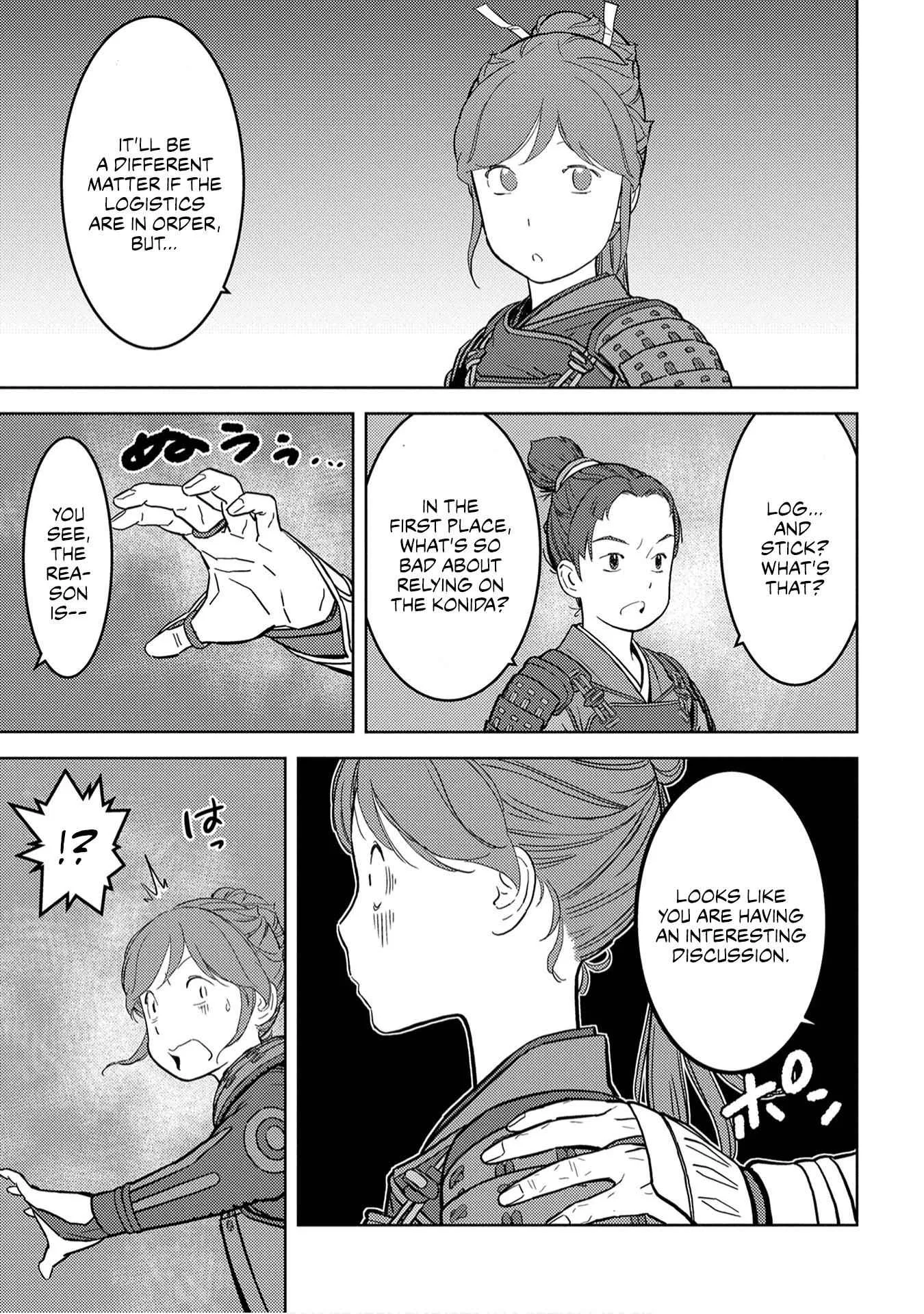 Sengoku Komachi Kuroutan: Noukou Giga Chapter 23 page 25