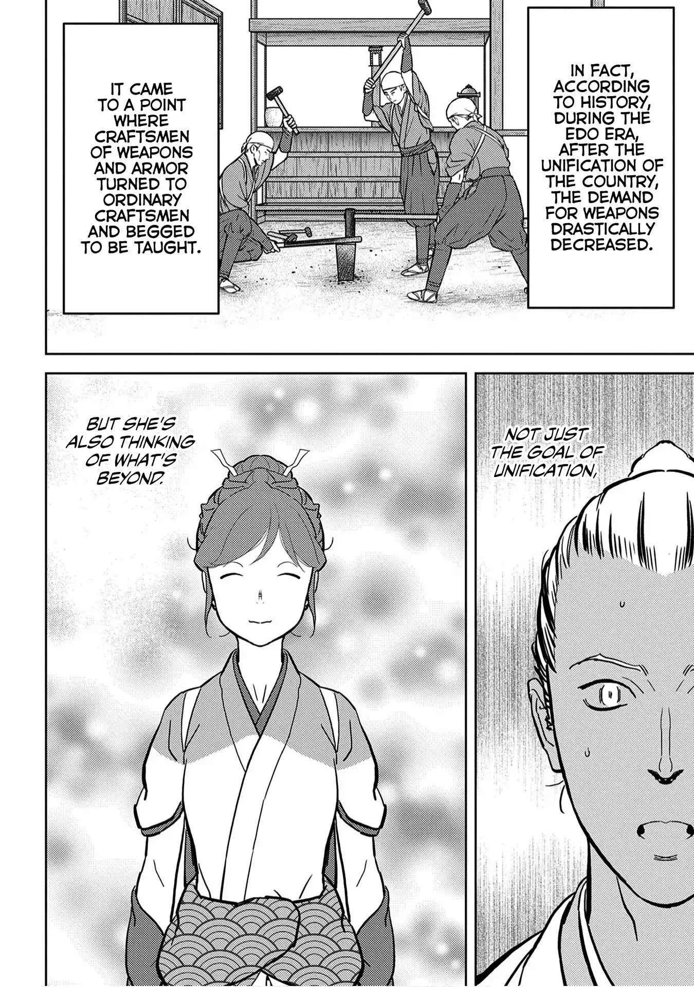 Sengoku Komachi Kuroutan: Noukou Giga Chapter 19 page 33
