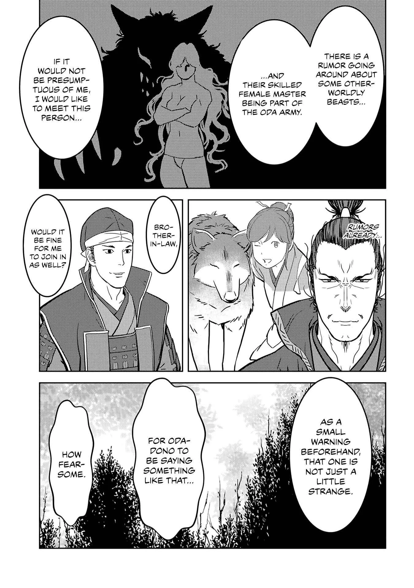 Sengoku Komachi Kuroutan: Noukou Giga Chapter 24 page 10