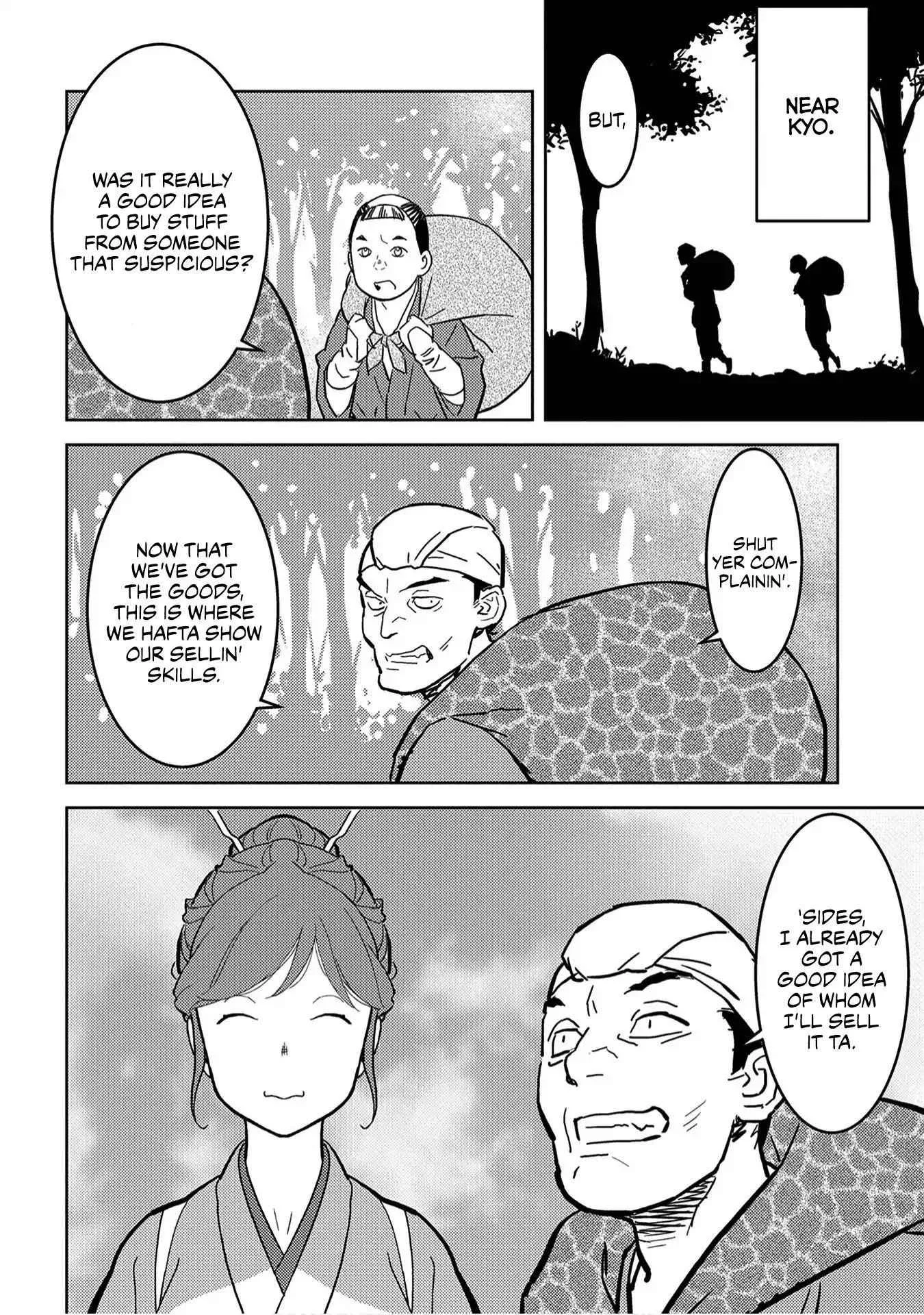 Sengoku Komachi Kuroutan: Noukou Giga Chapter 19 page 35