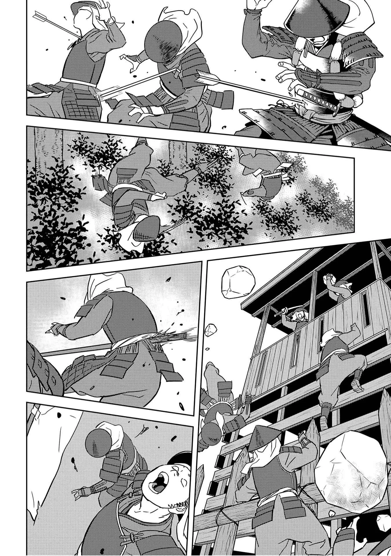 Sengoku Komachi Kuroutan: Noukou Giga Chapter 24 page 32