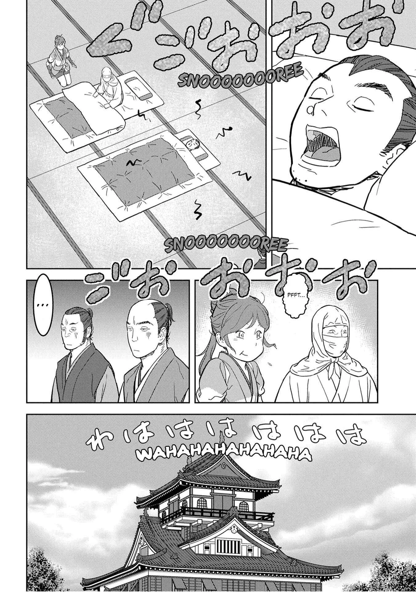 Sengoku Komachi Kuroutan: Noukou Giga Chapter 21 page 34