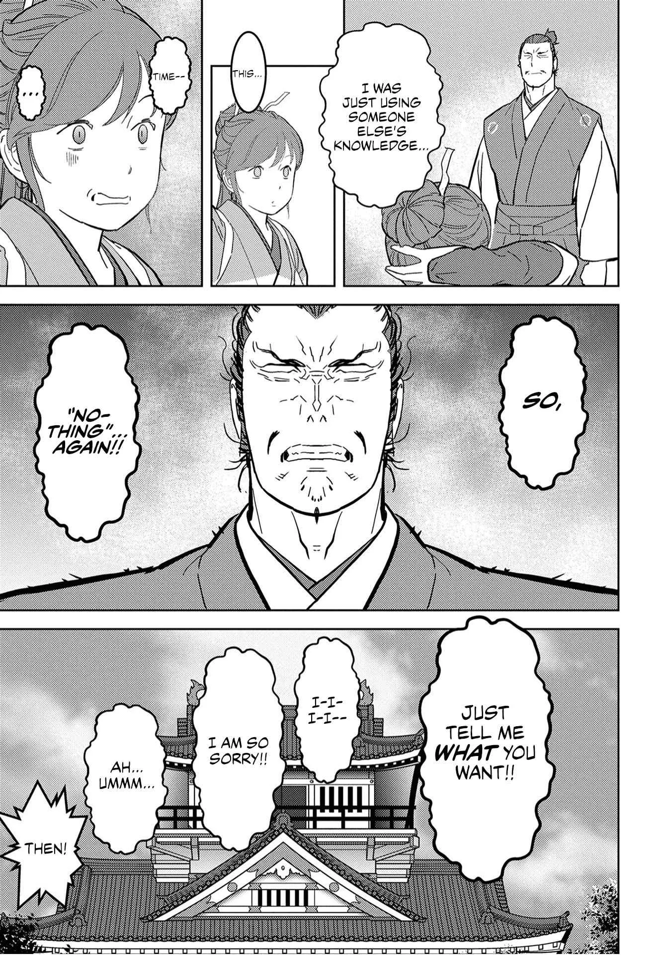 Sengoku Komachi Kuroutan: Noukou Giga Chapter 22 page 19