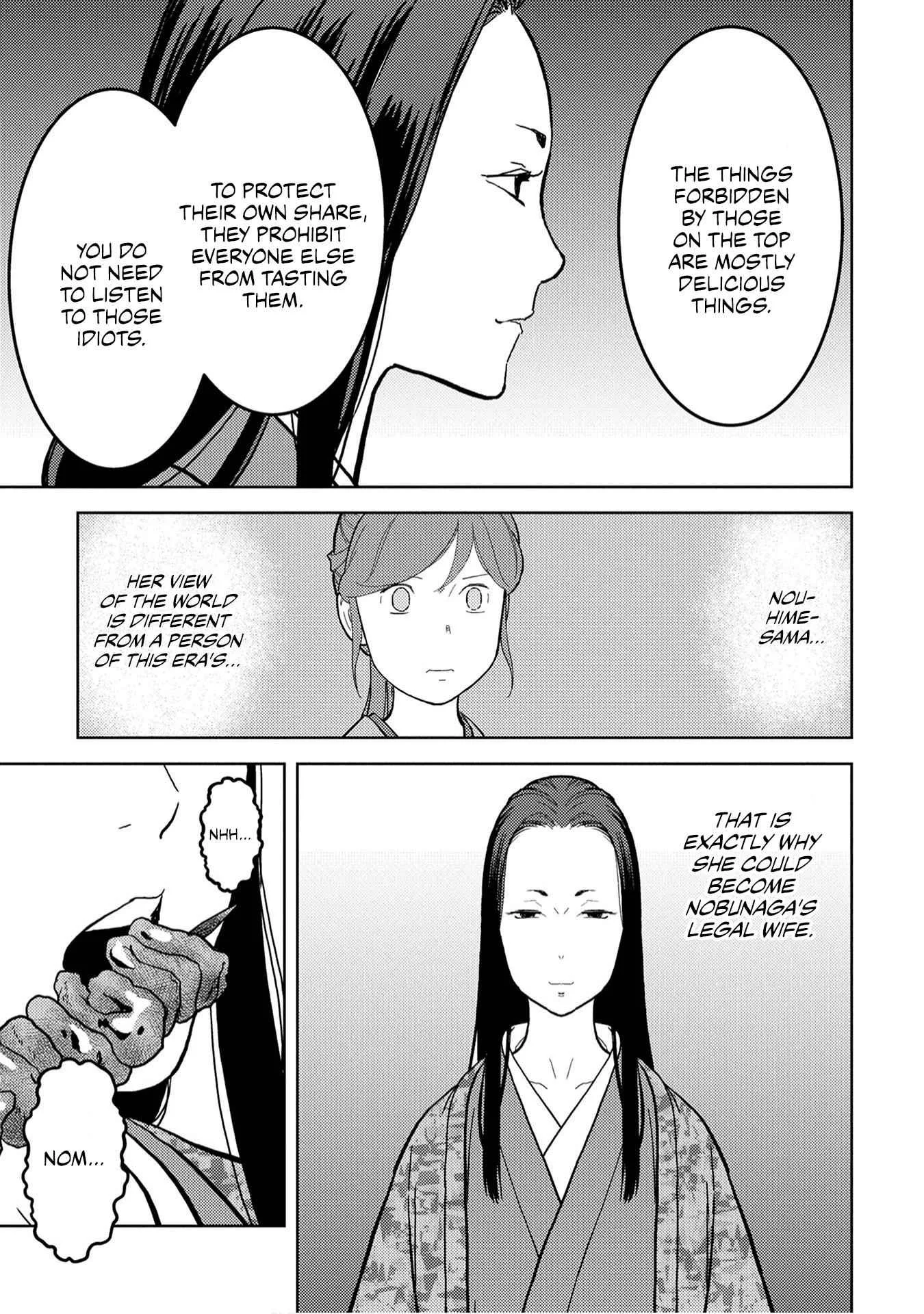 Sengoku Komachi Kuroutan: Noukou Giga Chapter 22 page 29
