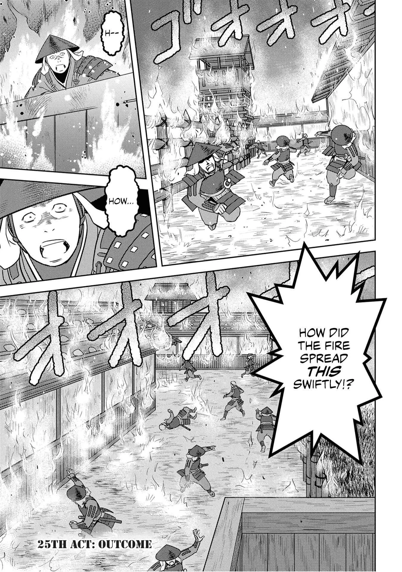 Sengoku Komachi Kuroutan: Noukou Giga Chapter 25 page 2