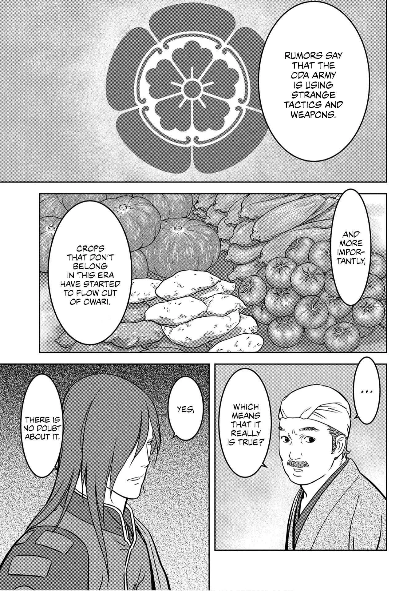 Sengoku Komachi Kuroutan: Noukou Giga Chapter 25 page 22