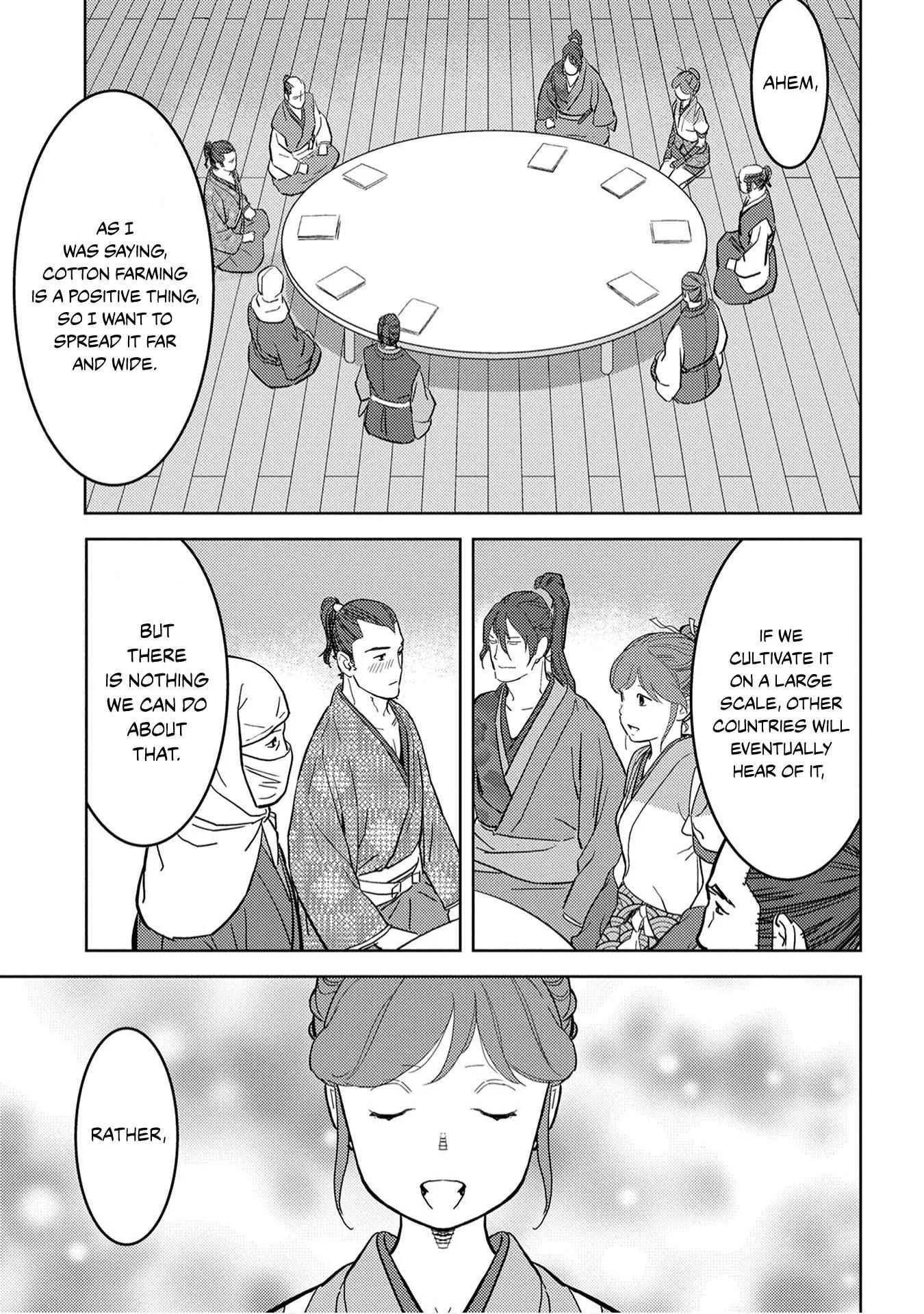 Sengoku Komachi Kuroutan: Noukou Giga Chapter 21 page 35