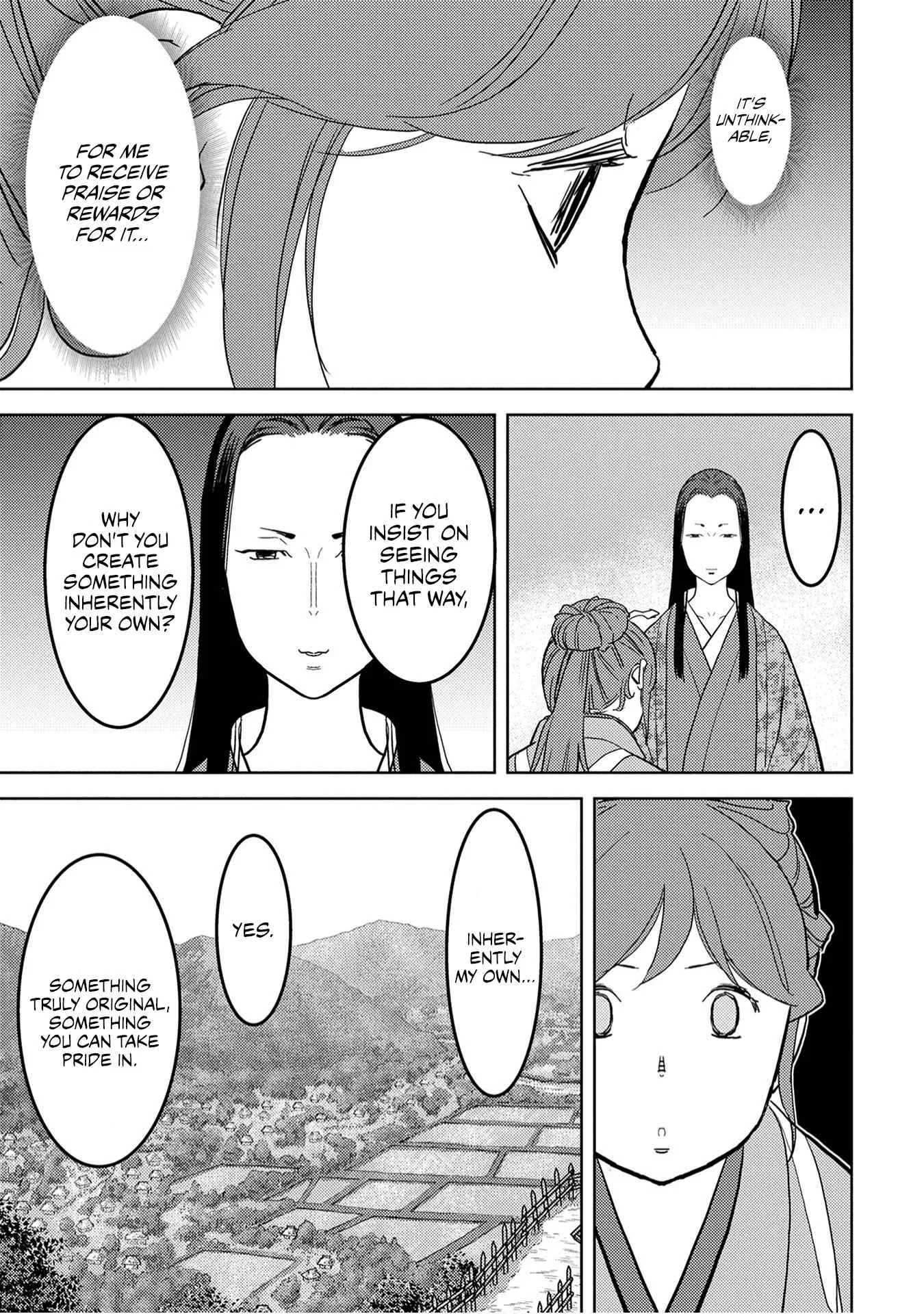 Sengoku Komachi Kuroutan: Noukou Giga Chapter 22 page 35