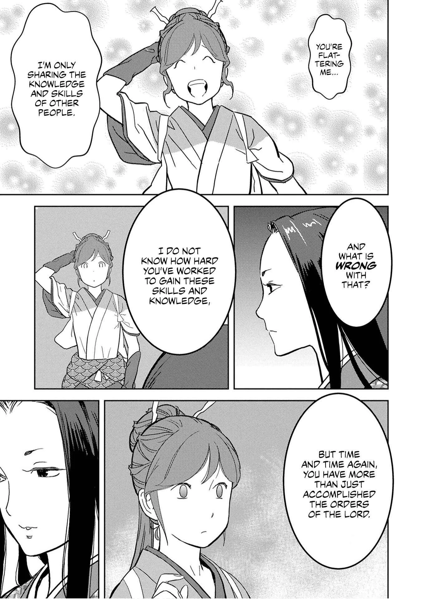 Sengoku Komachi Kuroutan: Noukou Giga Chapter 22 page 33