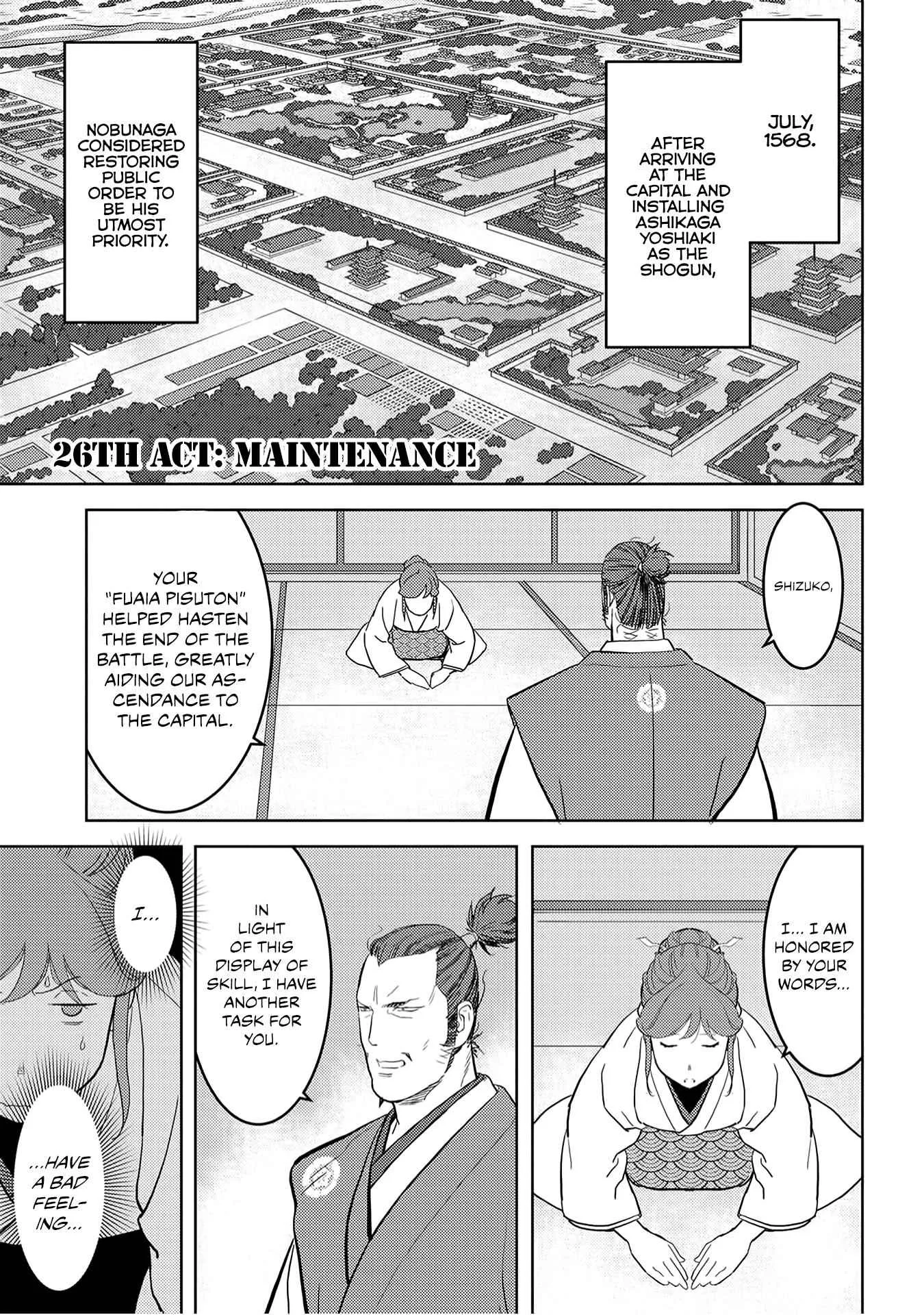 Sengoku Komachi Kuroutan: Noukou Giga Chapter 26 page 7