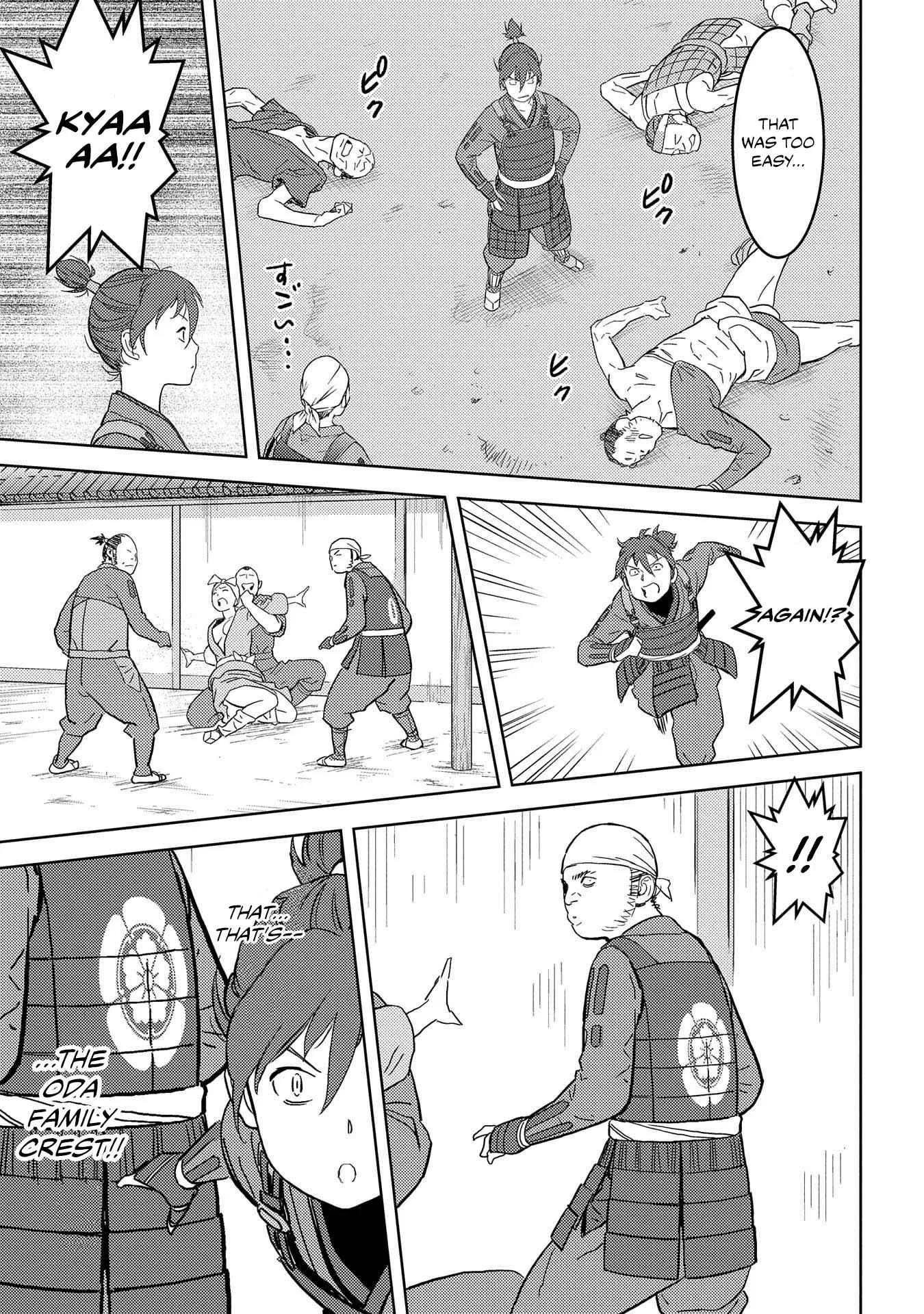 Sengoku Komachi Kuroutan: Noukou Giga Chapter 26 page 22