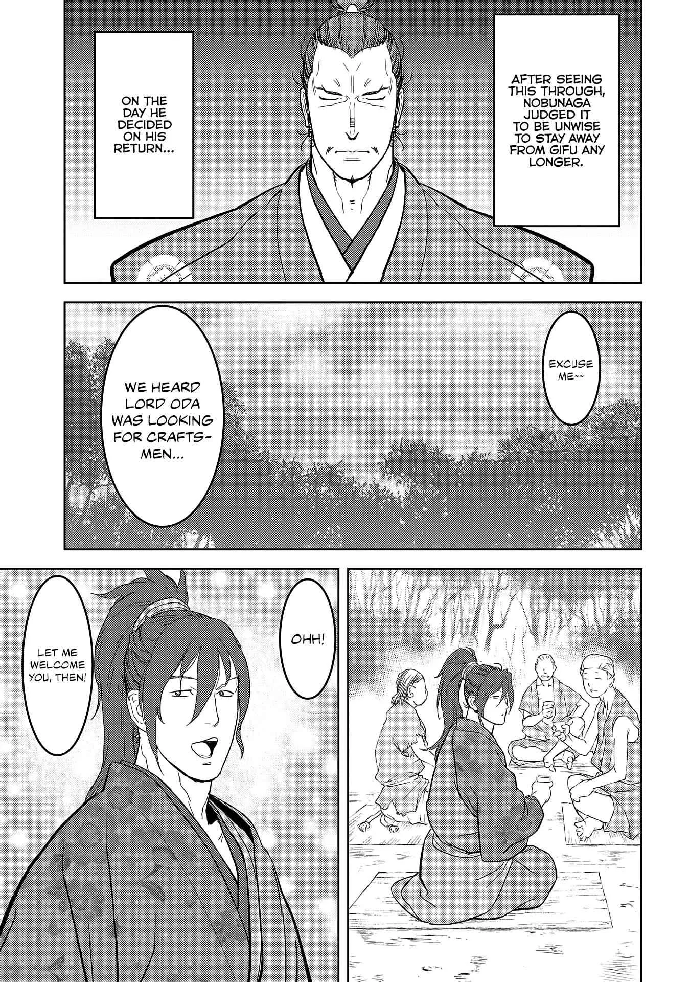 Sengoku Komachi Kuroutan: Noukou Giga Chapter 26 page 34