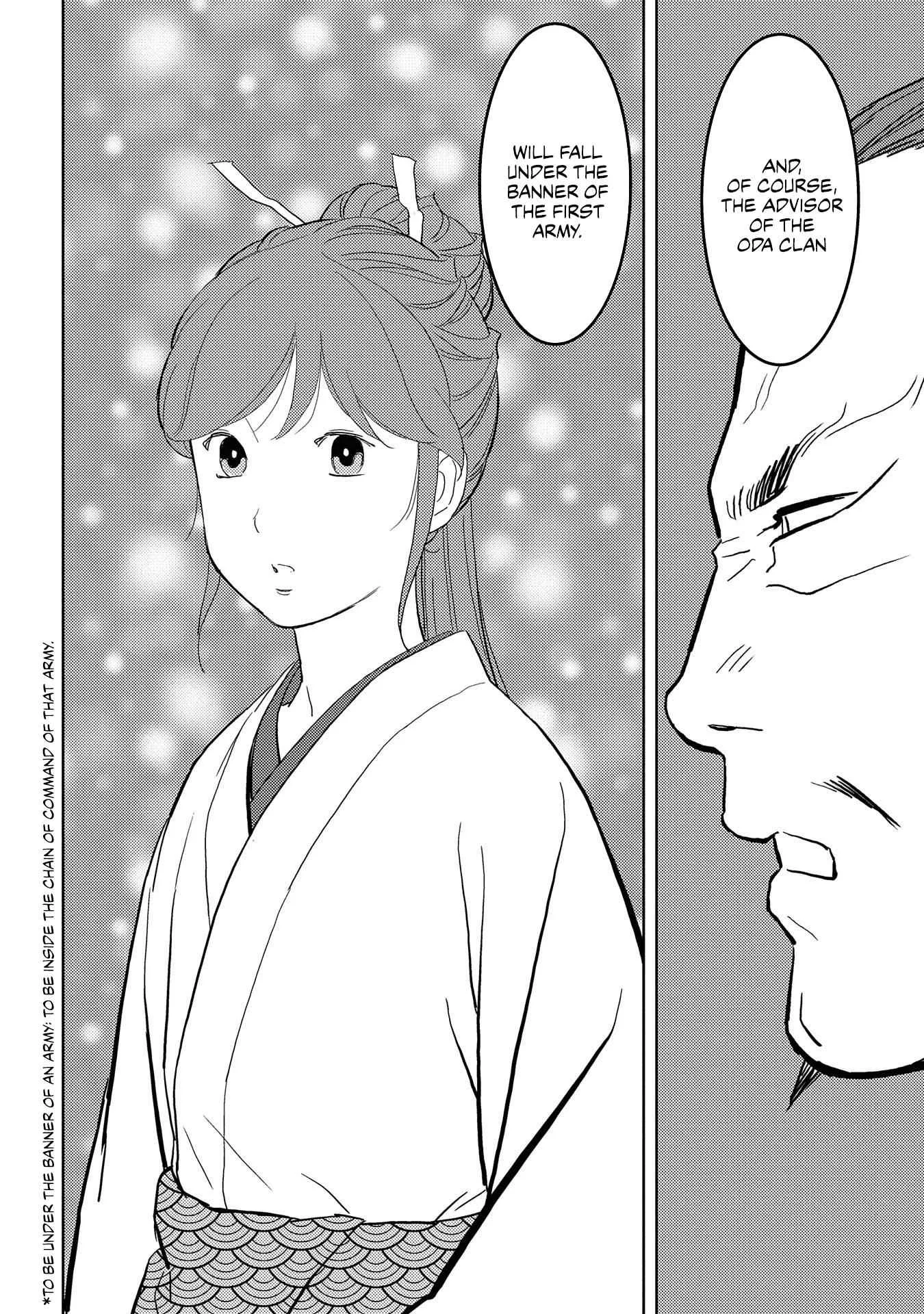 Sengoku Komachi Kuroutan: Noukou Giga Chapter 27 page 11