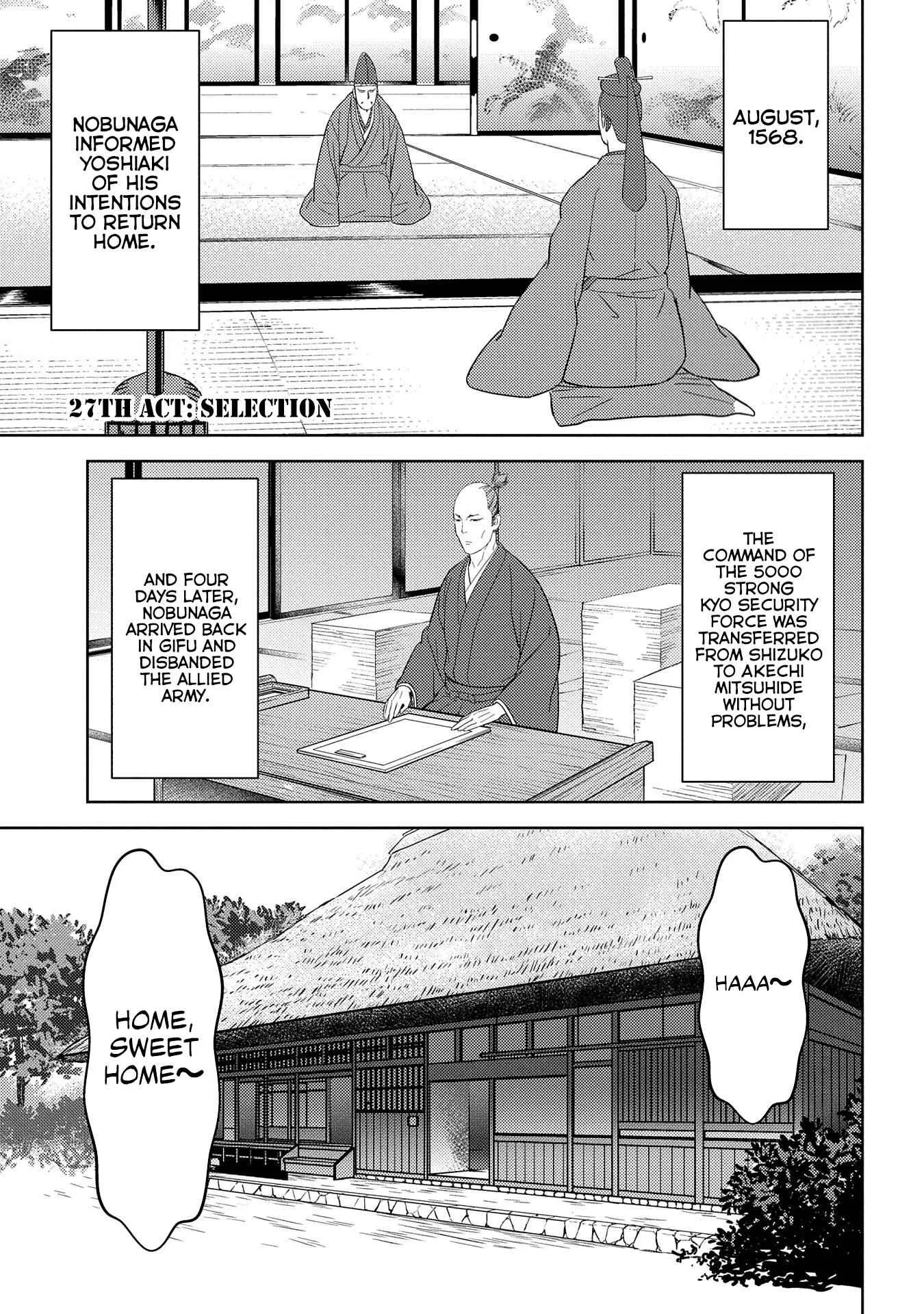 Sengoku Komachi Kuroutan: Noukou Giga Chapter 27 page 2