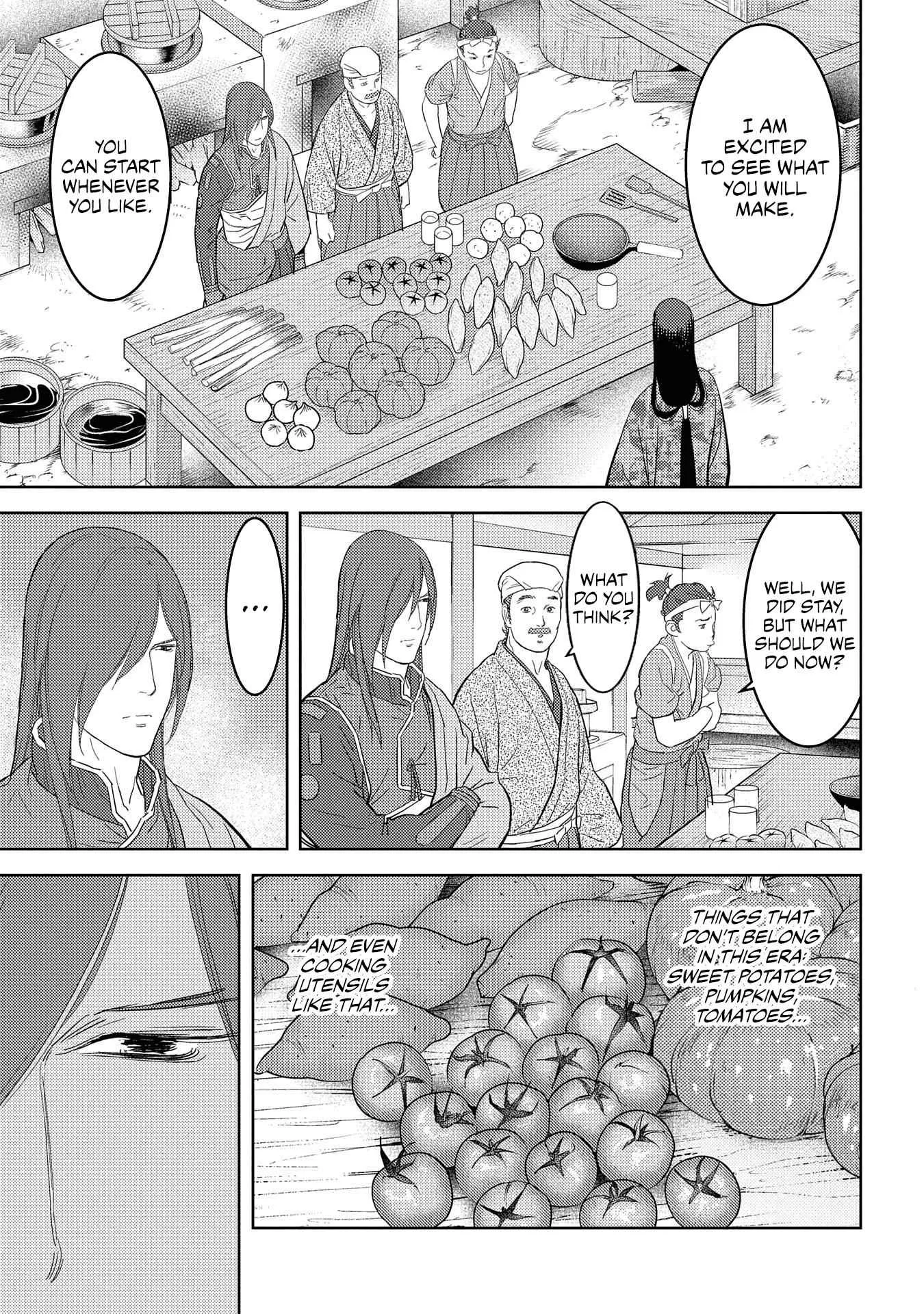 Sengoku Komachi Kuroutan: Noukou Giga Chapter 27 page 22