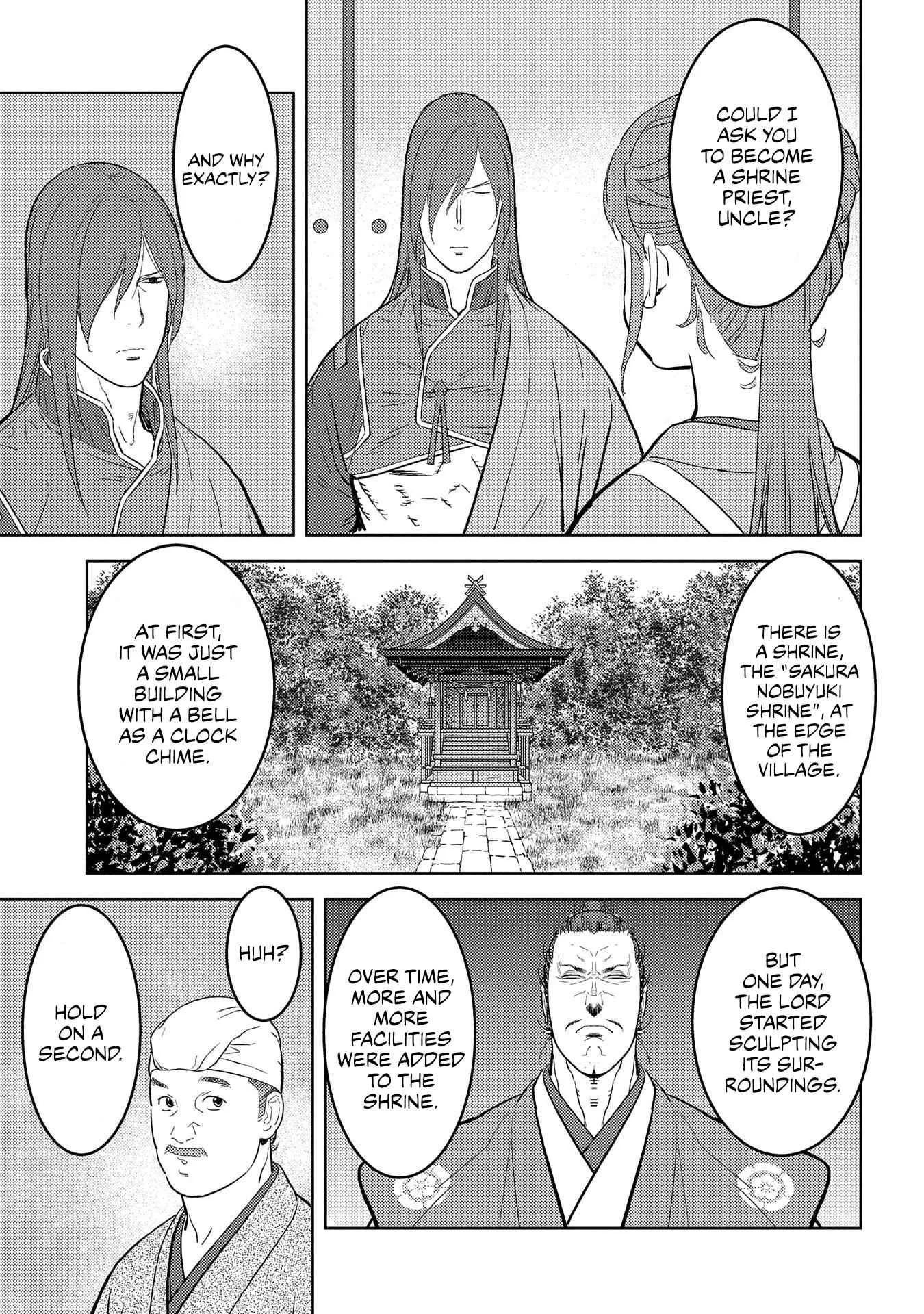 Sengoku Komachi Kuroutan: Noukou Giga Chapter 30 page 15