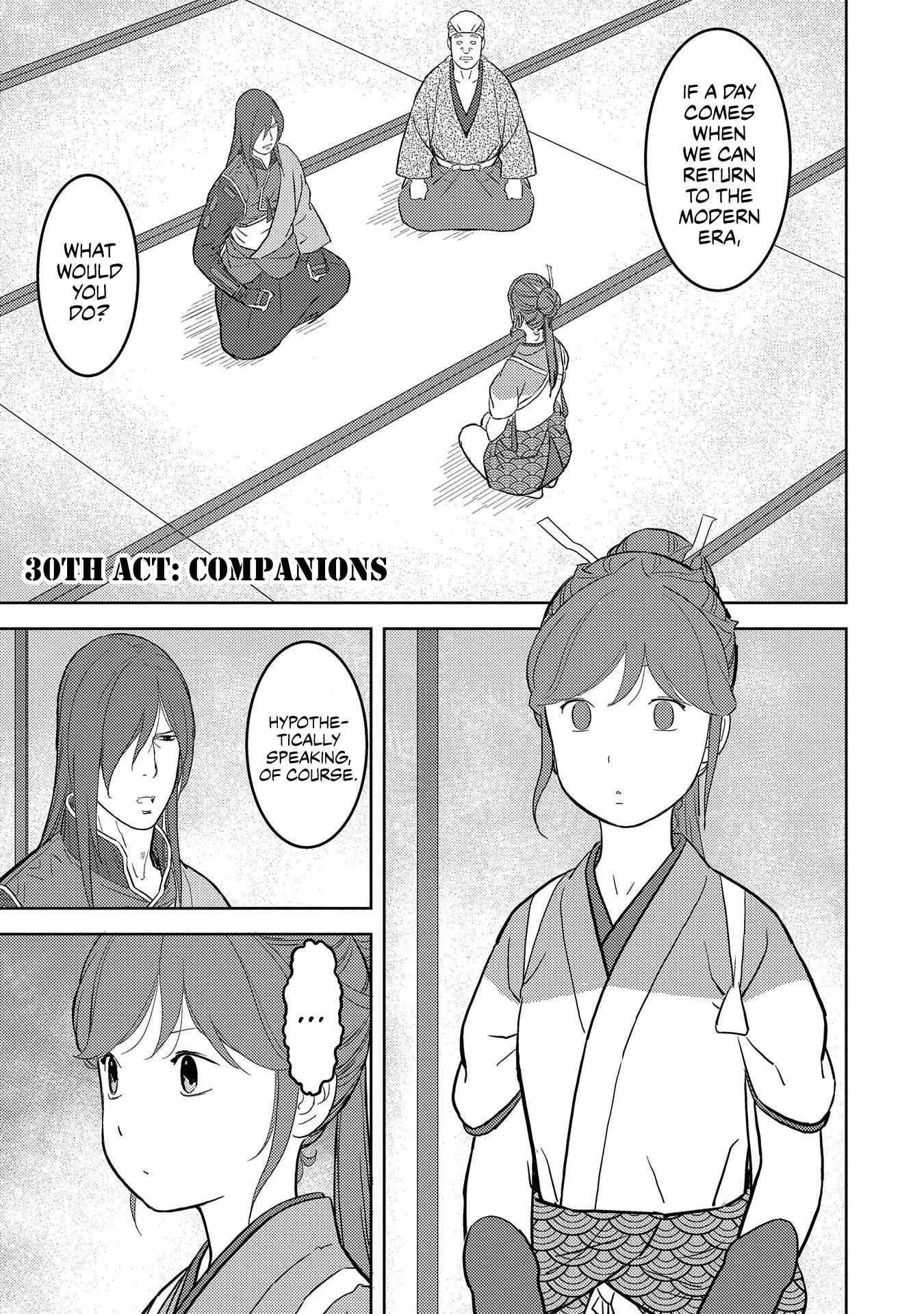 Sengoku Komachi Kuroutan: Noukou Giga Chapter 30 page 2
