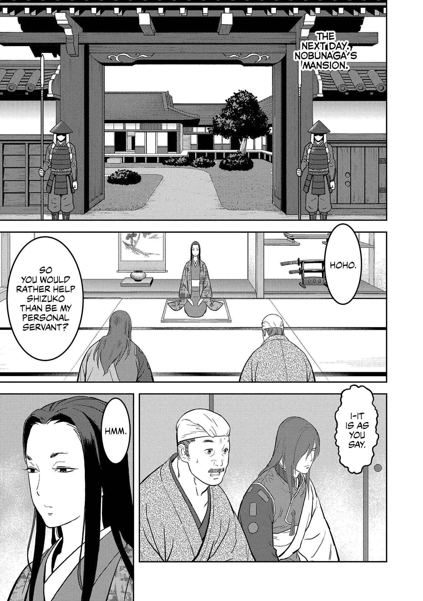 Sengoku Komachi Kuroutan: Noukou Giga Chapter 30 page 21