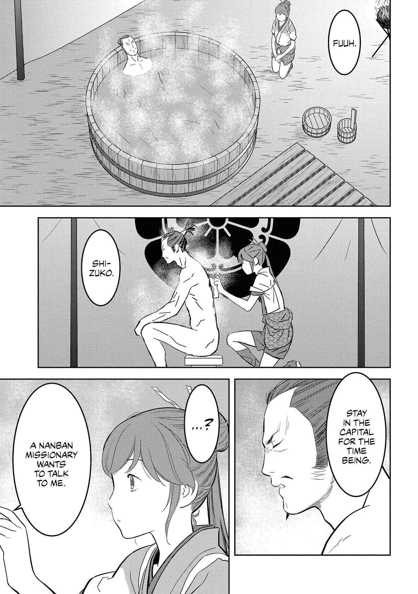 Sengoku Komachi Kuroutan: Noukou Giga Chapter 31 page 32