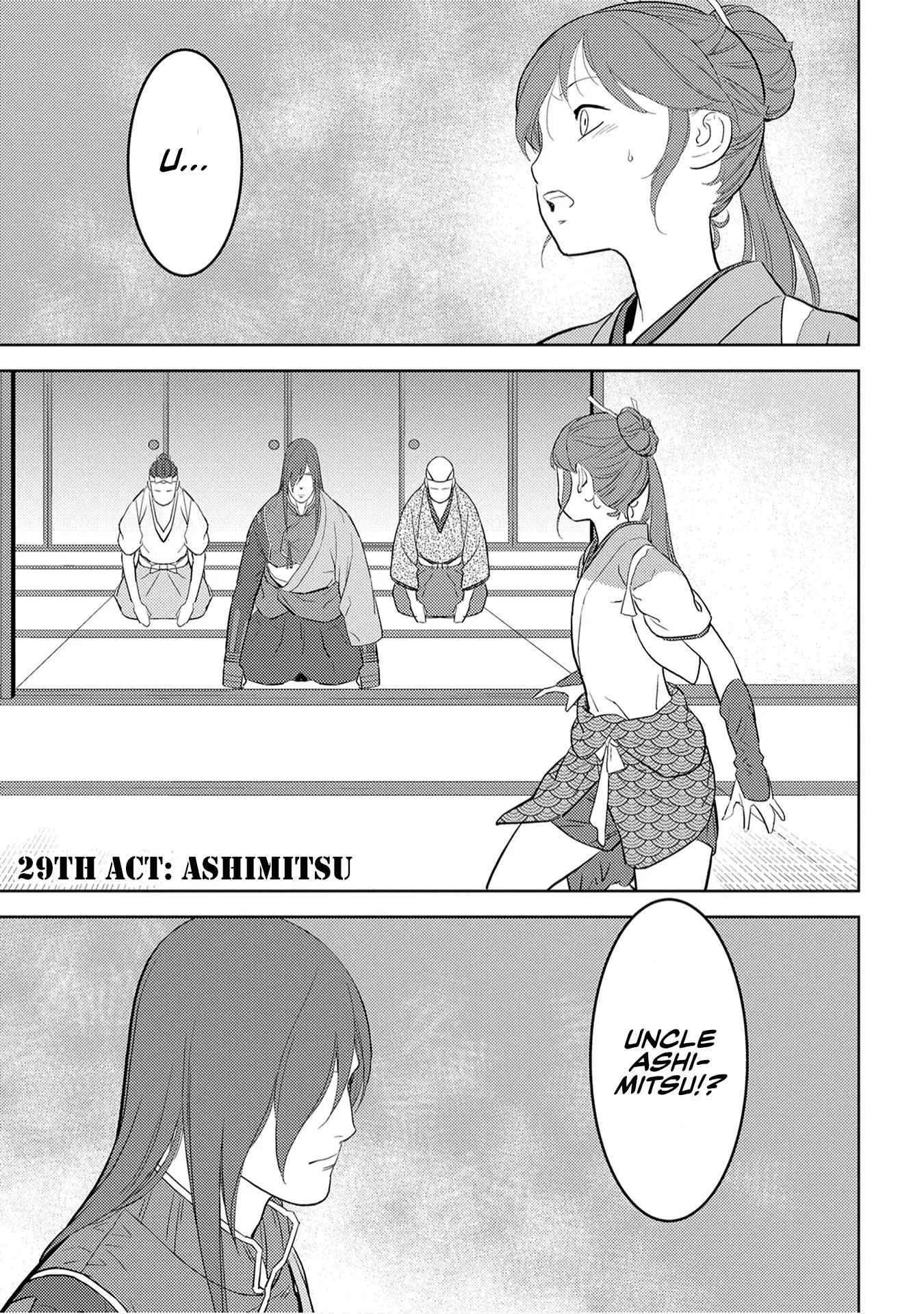 Sengoku Komachi Kuroutan: Noukou Giga Chapter 29 page 2