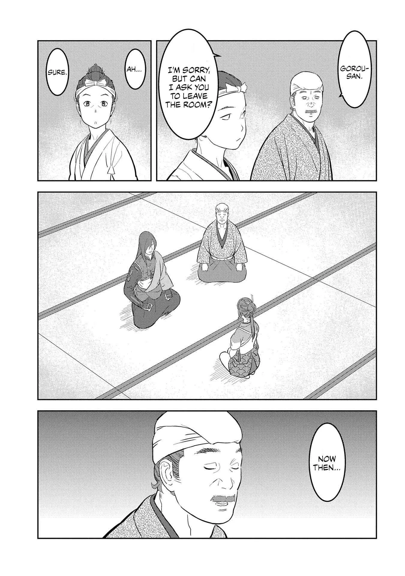 Sengoku Komachi Kuroutan: Noukou Giga Chapter 29 page 17