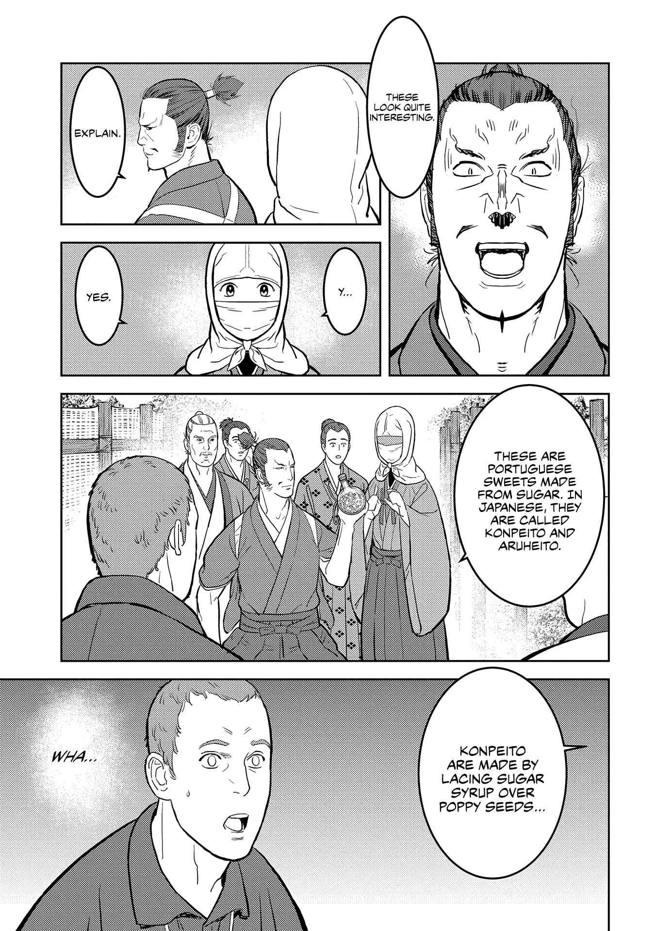 Sengoku Komachi Kuroutan: Noukou Giga Chapter 32 page 10