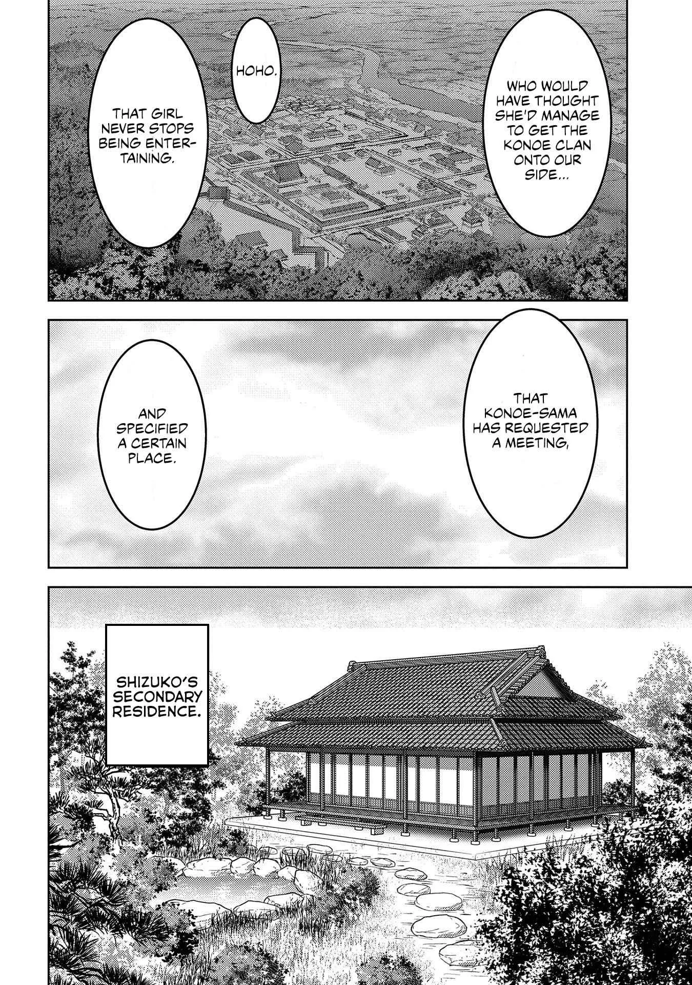 Sengoku Komachi Kuroutan: Noukou Giga Chapter 34 page 17