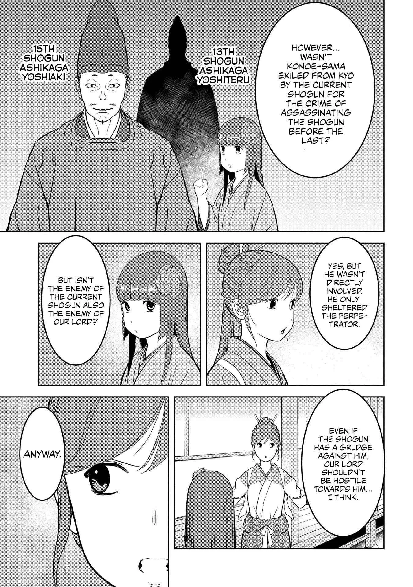 Sengoku Komachi Kuroutan: Noukou Giga Chapter 33 page 8