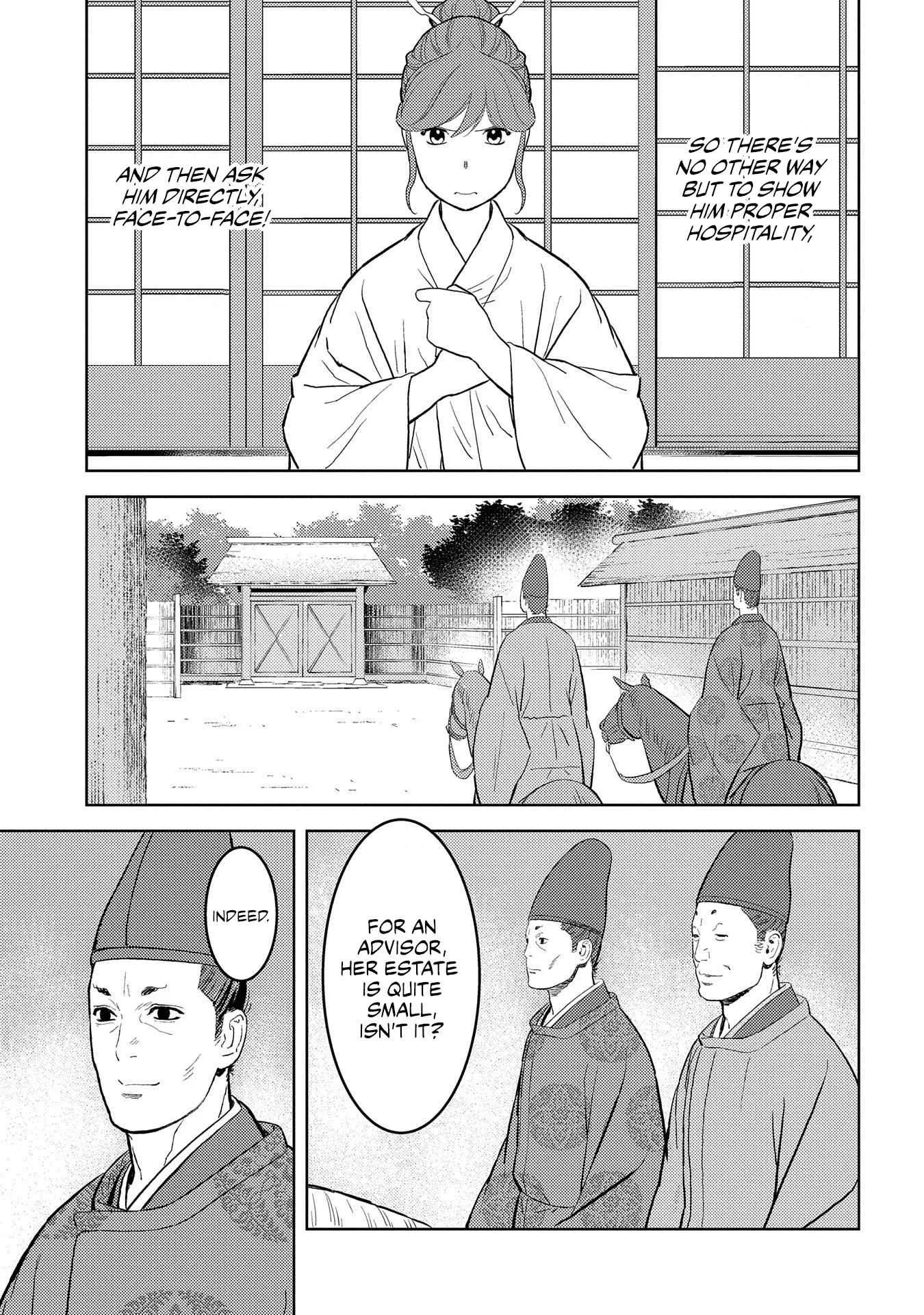 Sengoku Komachi Kuroutan: Noukou Giga Chapter 33 page 14
